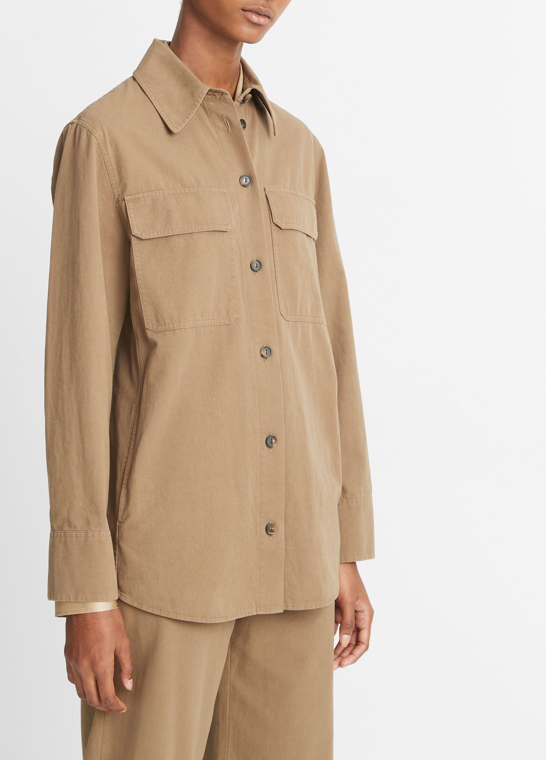 Vince shirt clearance jacket