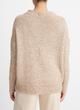 Tweed-Effect Wool-Blend Funnel Neck Sweater image number 3