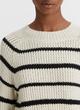 Ribbed Stripe Pullover image number 1