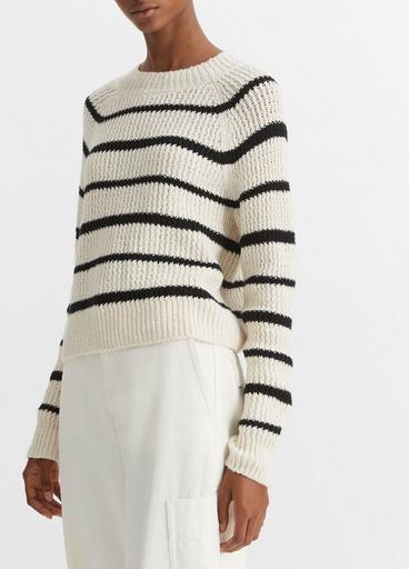 Ribbed Stripe Pullover image number 2