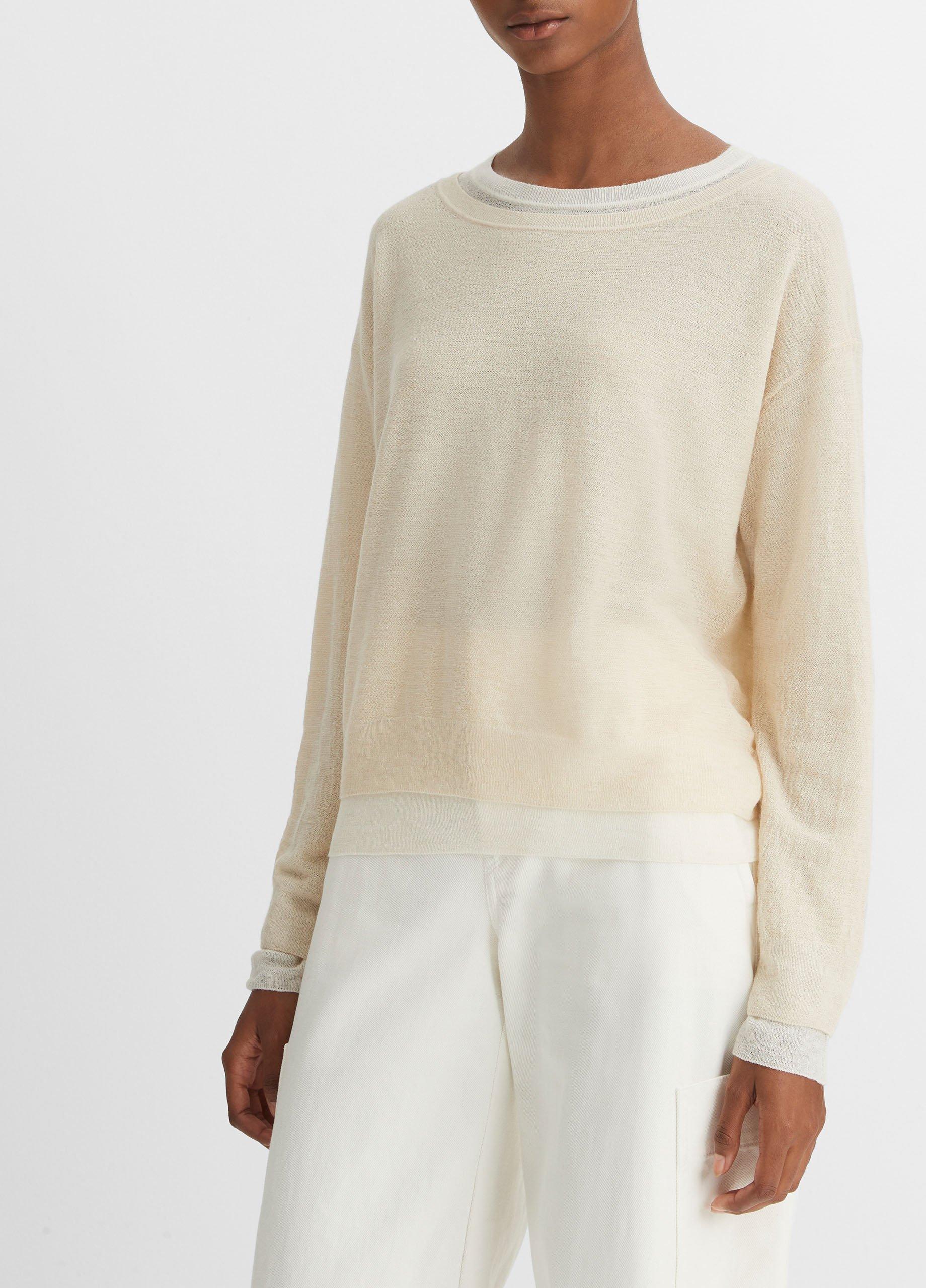 Vince double layer sweater top