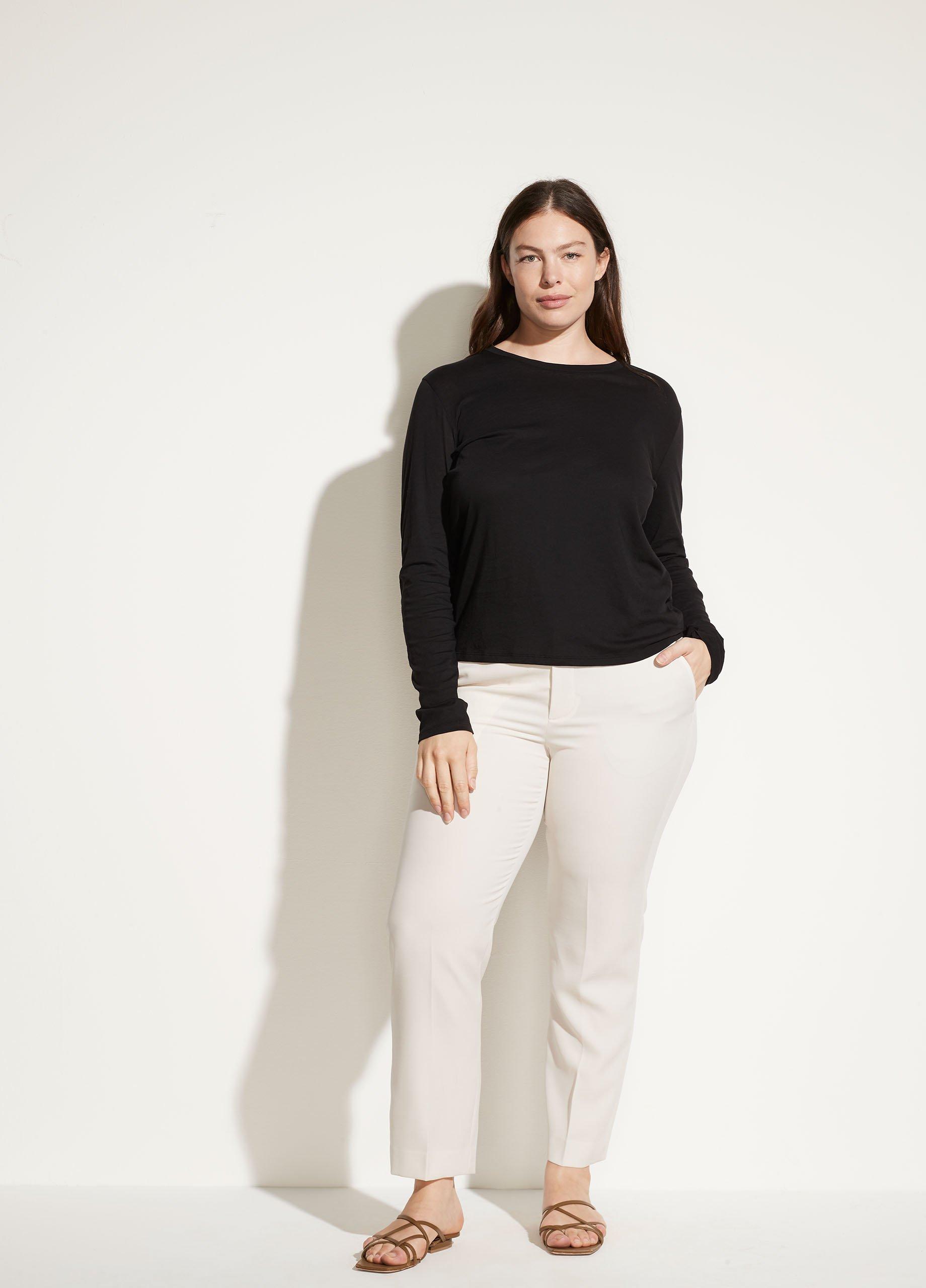 Essential Long Sleeve Crew Neck Tee image number 0