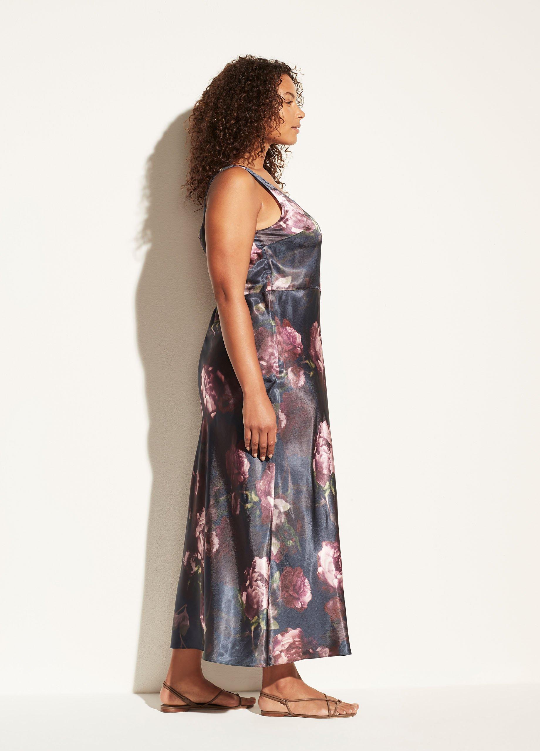 Night Garden Square Neck Slip Dress image number 2