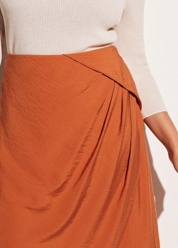 Asymmetric Cascade Drape Skirt image number 2