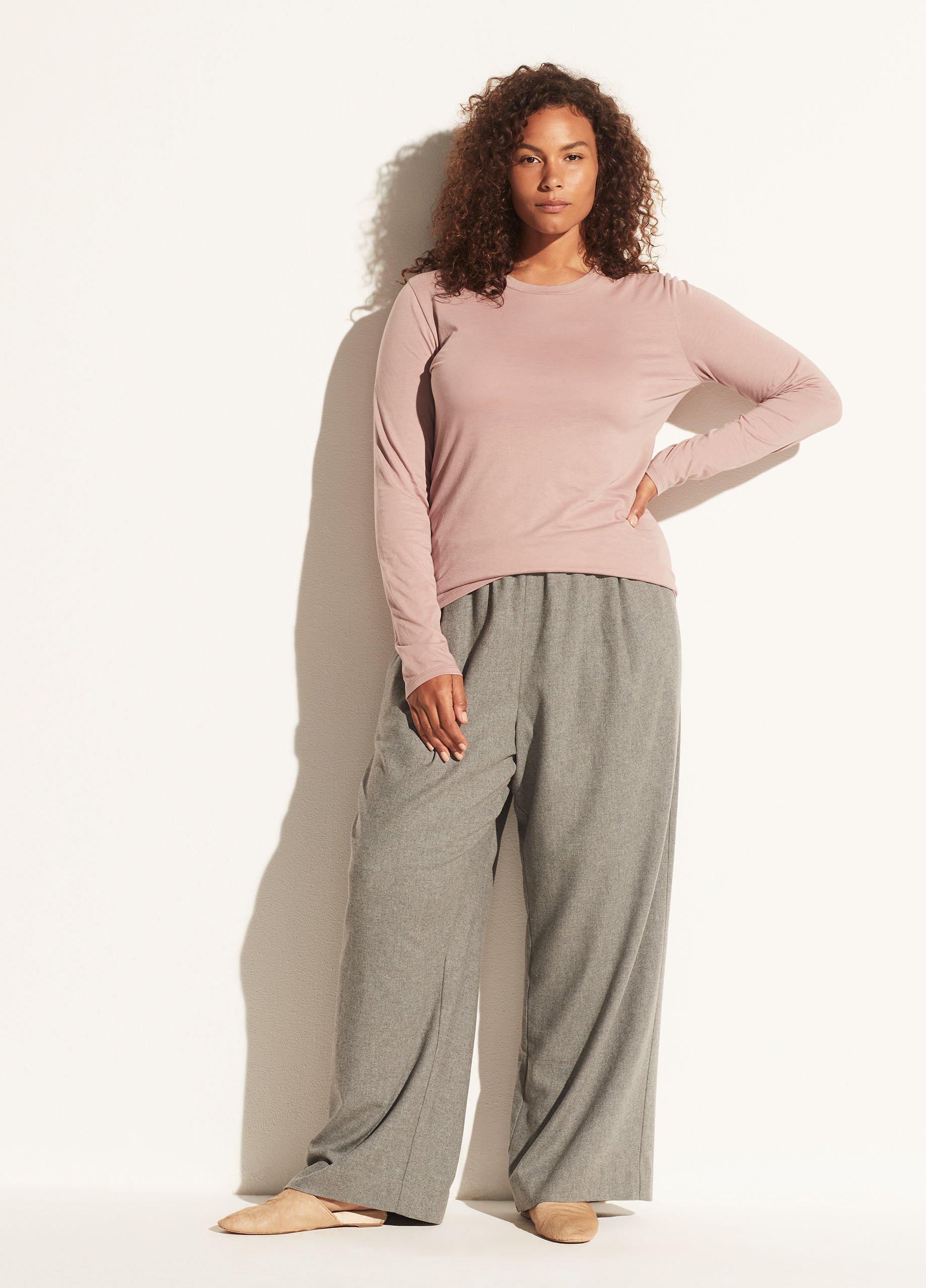 Essential Long Sleeve Crew Neck Tee image number 3