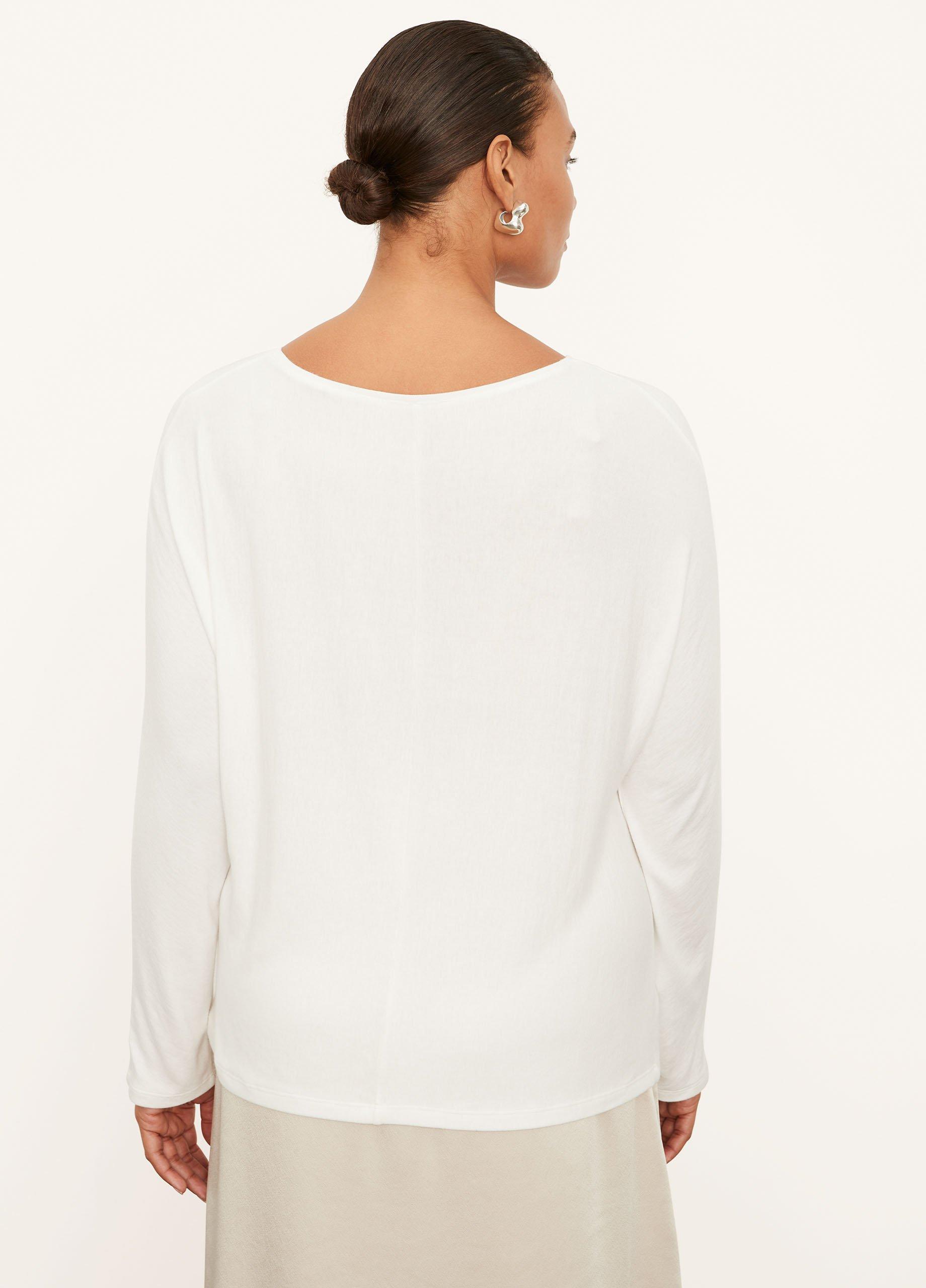 Boat Neck Dolman Long Sleeve T-Shirt image number 3