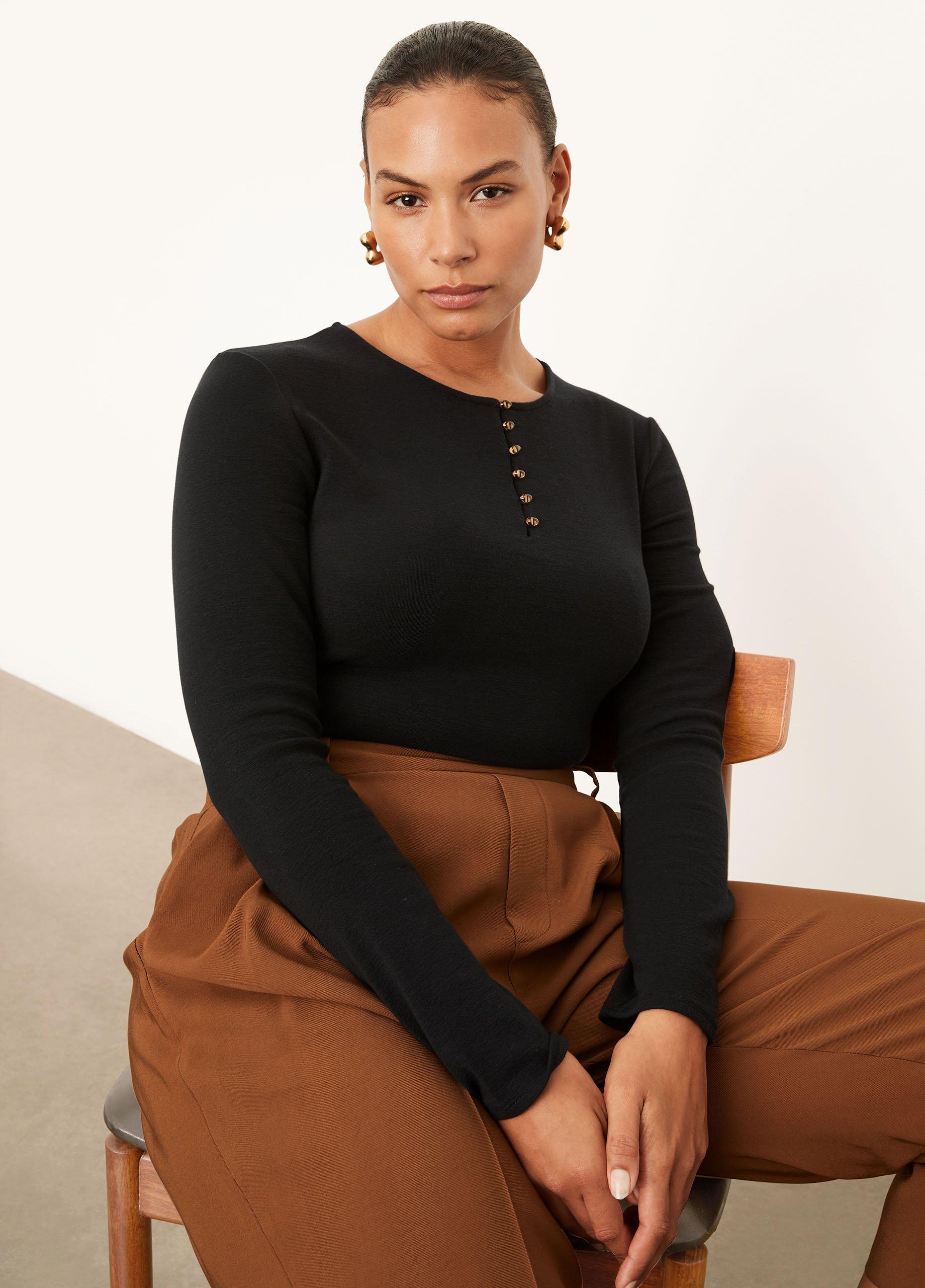 Long Sleeve Henley image number 1