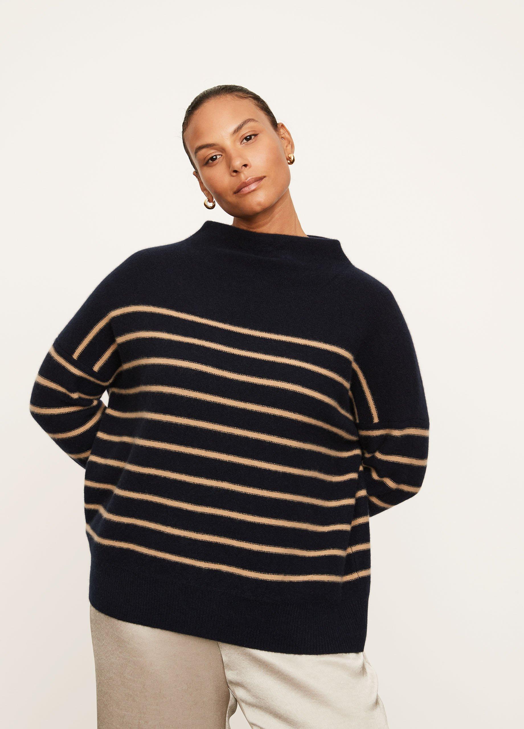 Funnel neck online cashmere