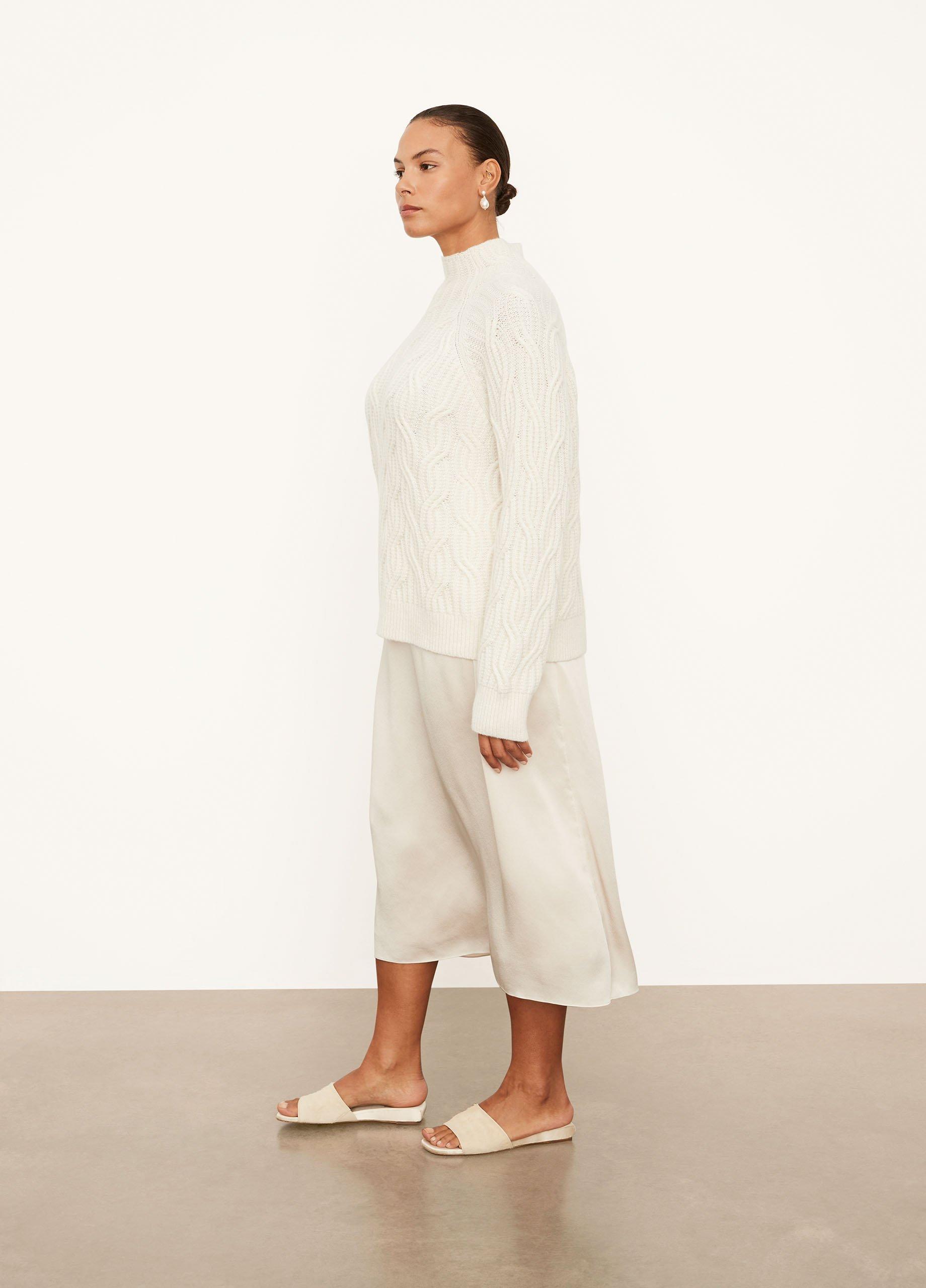 Texture Cable Turtleneck image number 2