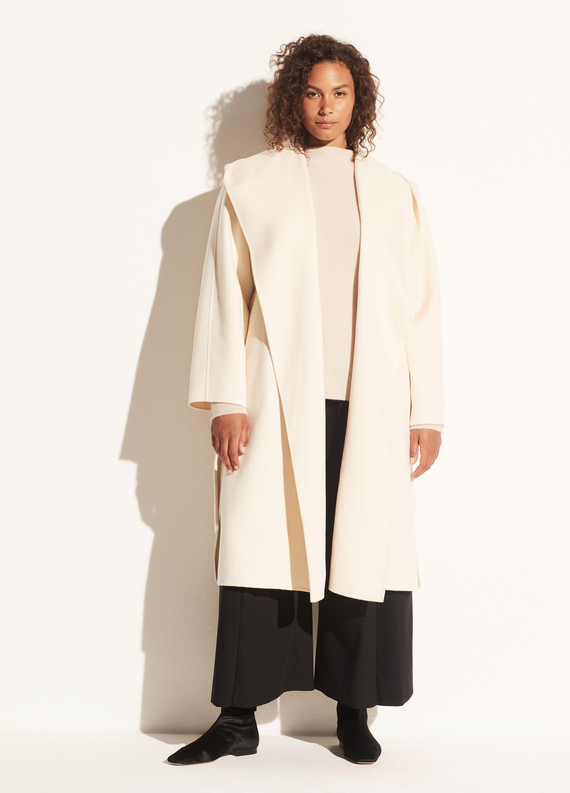 Vince wool store hooded coat