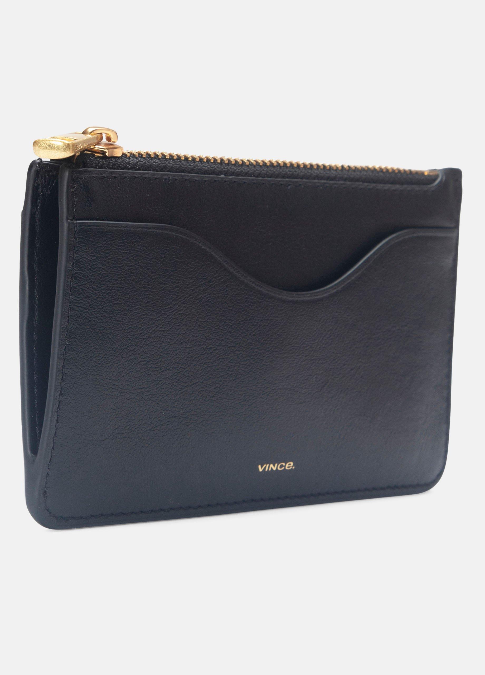 Leather Zip-Top Card Case image number 2