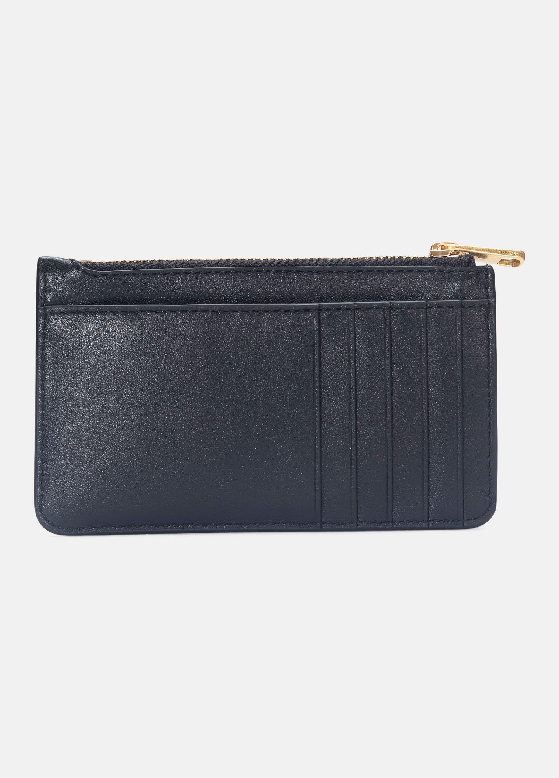 Leather Zip-Top Card Case image number 3