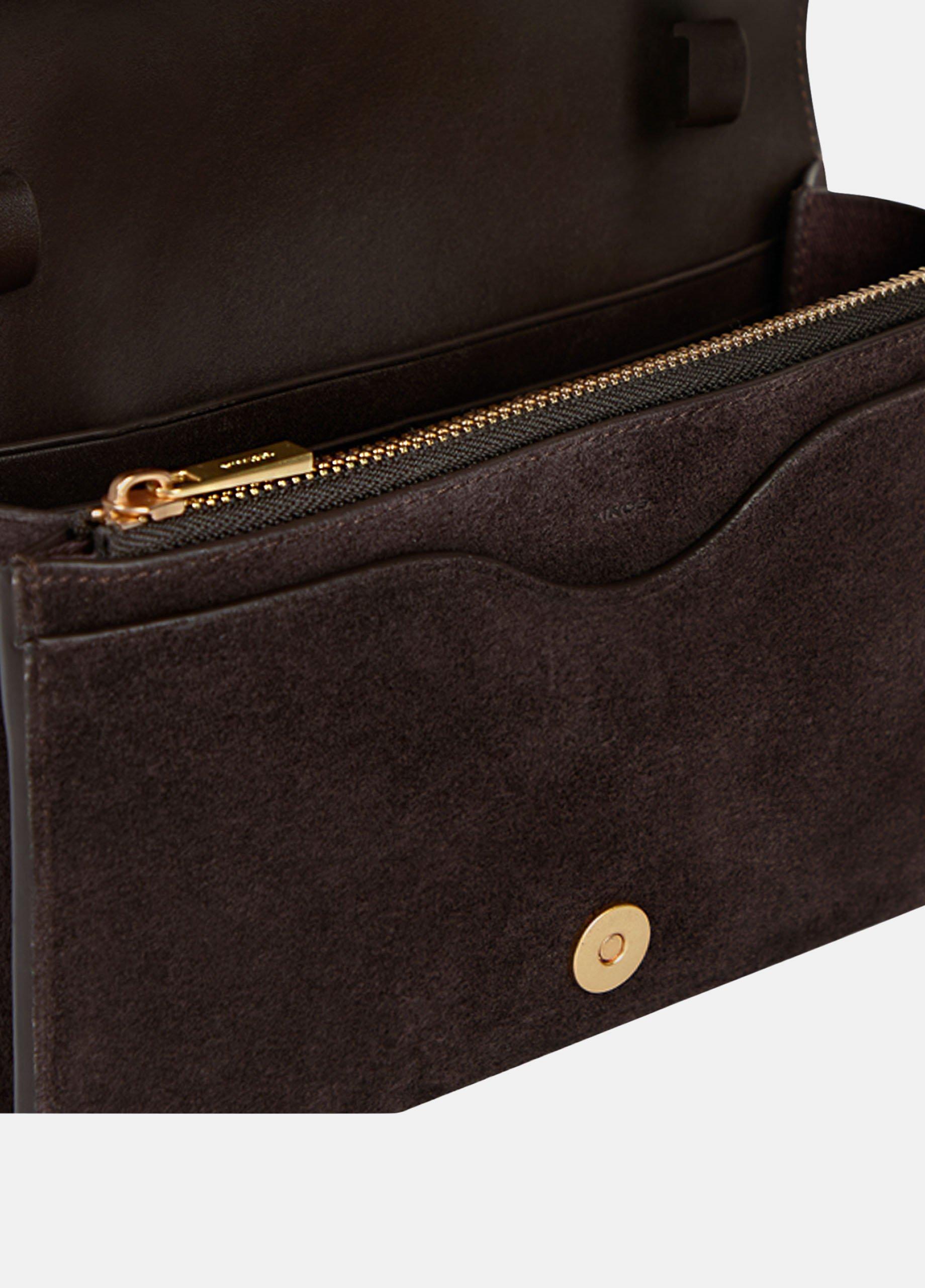 Leather Crossbody Wallet image number 1