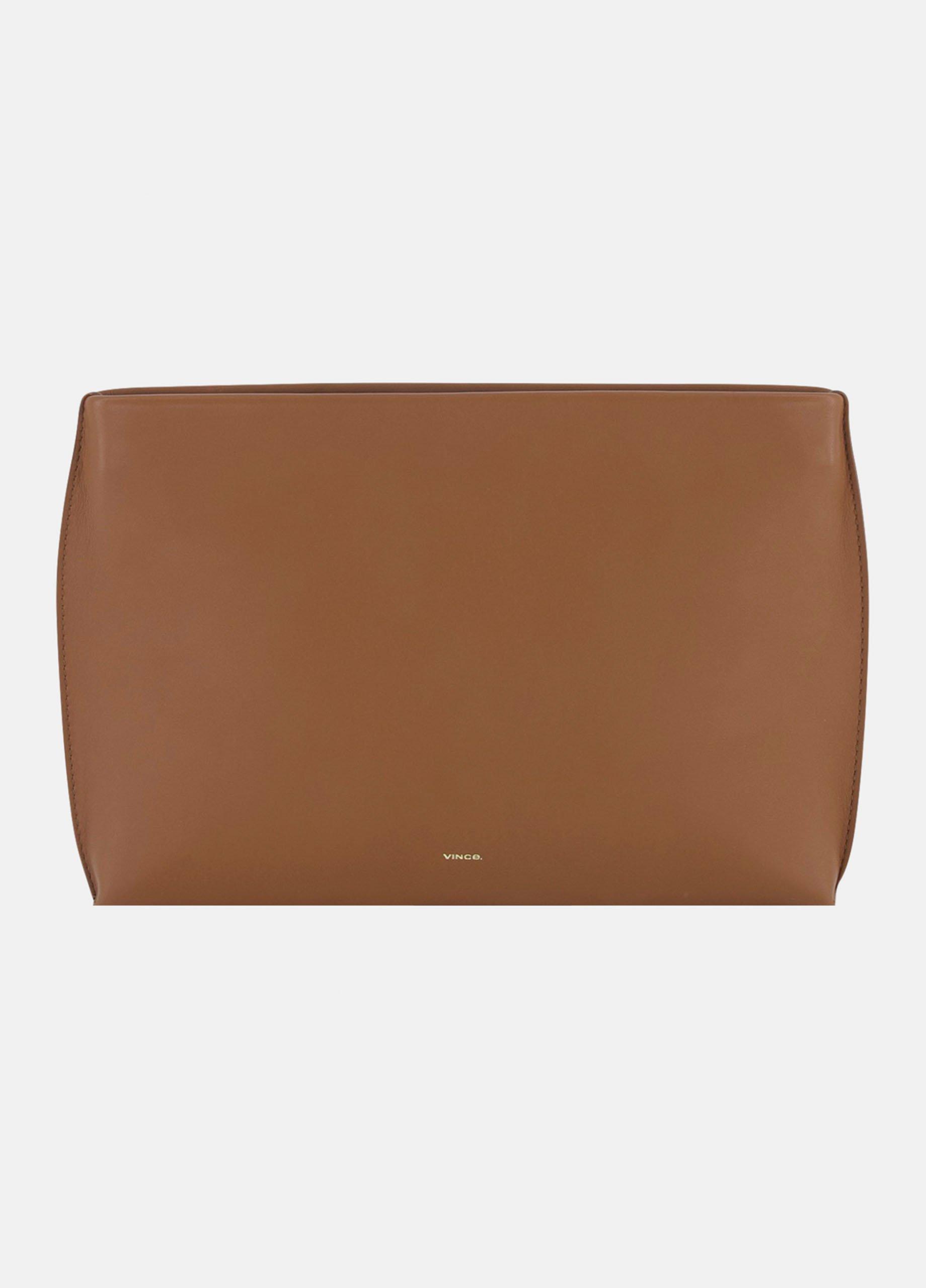Nappa Leather Zip Pouch from Vince - $158