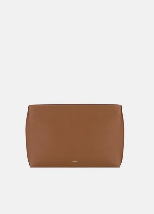 Nappa Leather Zip Pouch