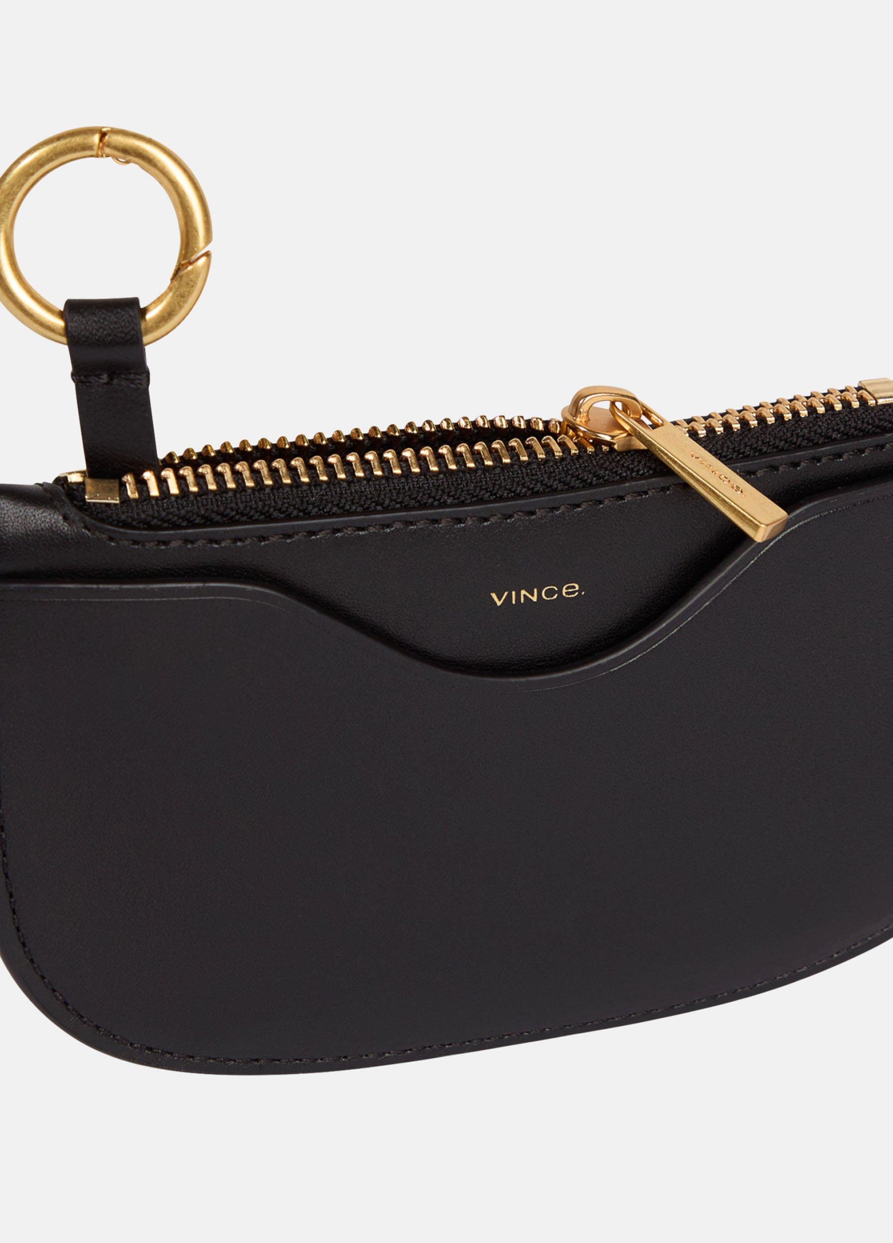 Demma Nappa Leather Half-Moon Cardholder image number 1