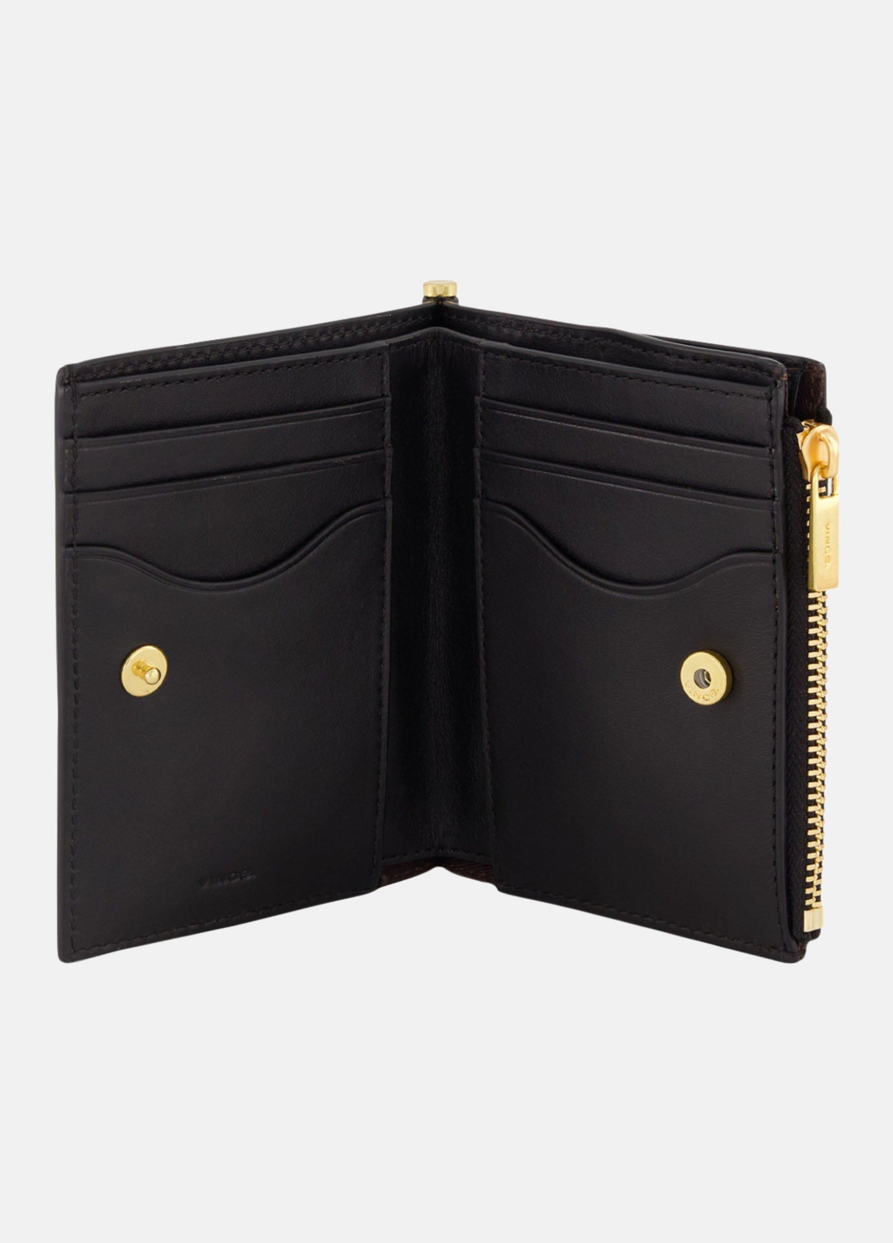 Toggle Bar Leather Bifold Wallet image number 2