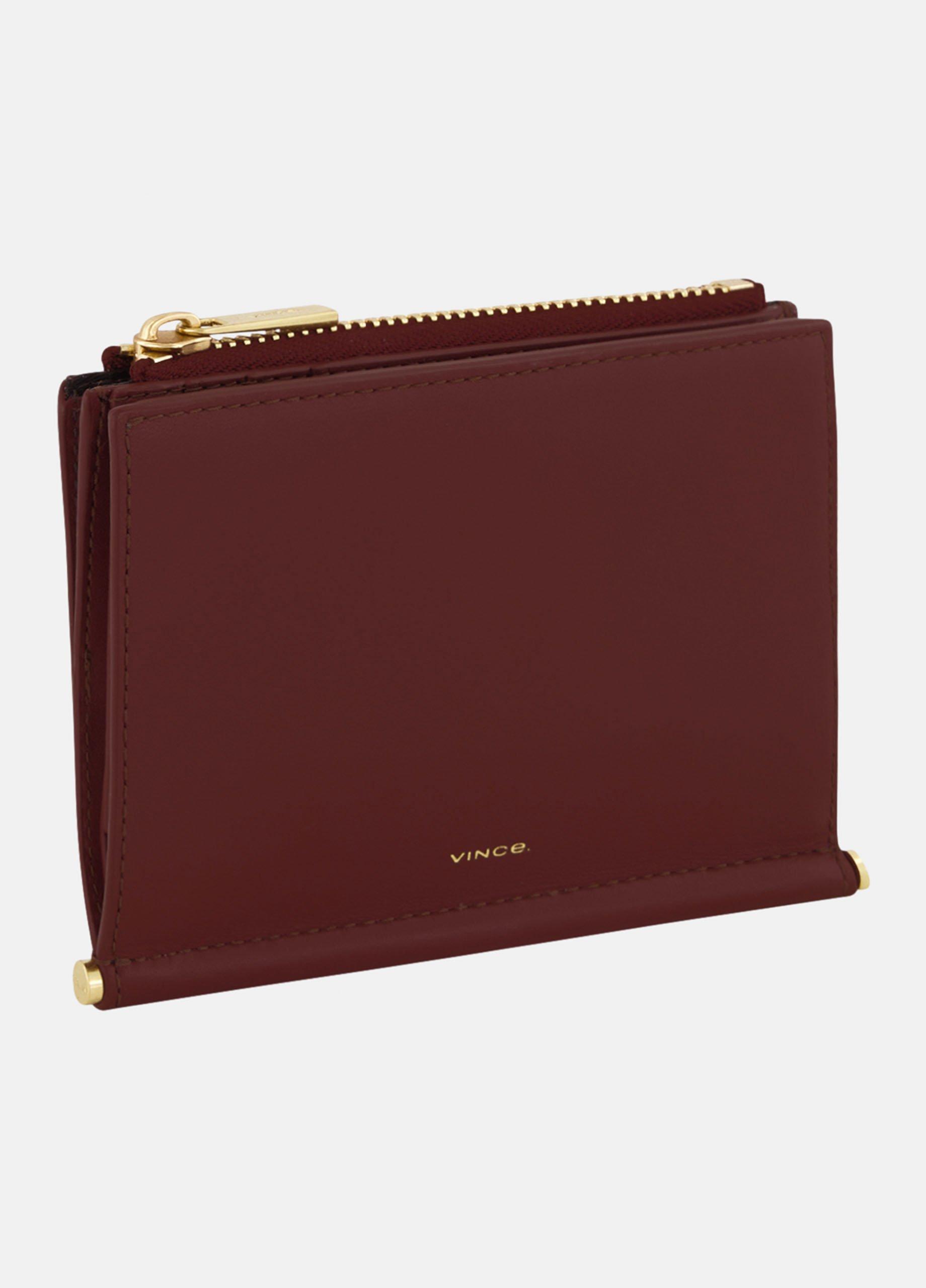 Toggle Bar Leather Bifold Wallet image number 1