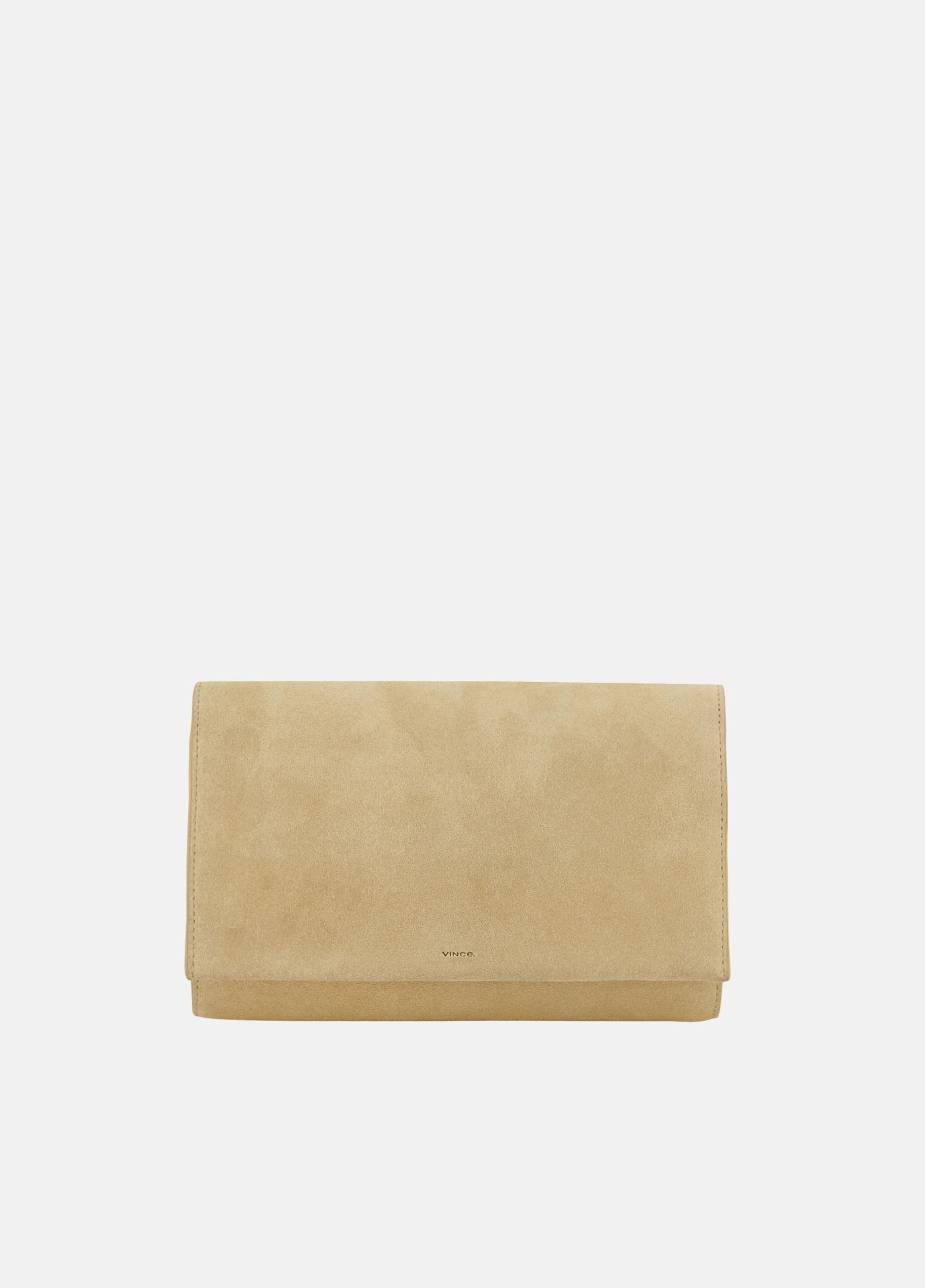 Suede Crossbody Wallet image number 0