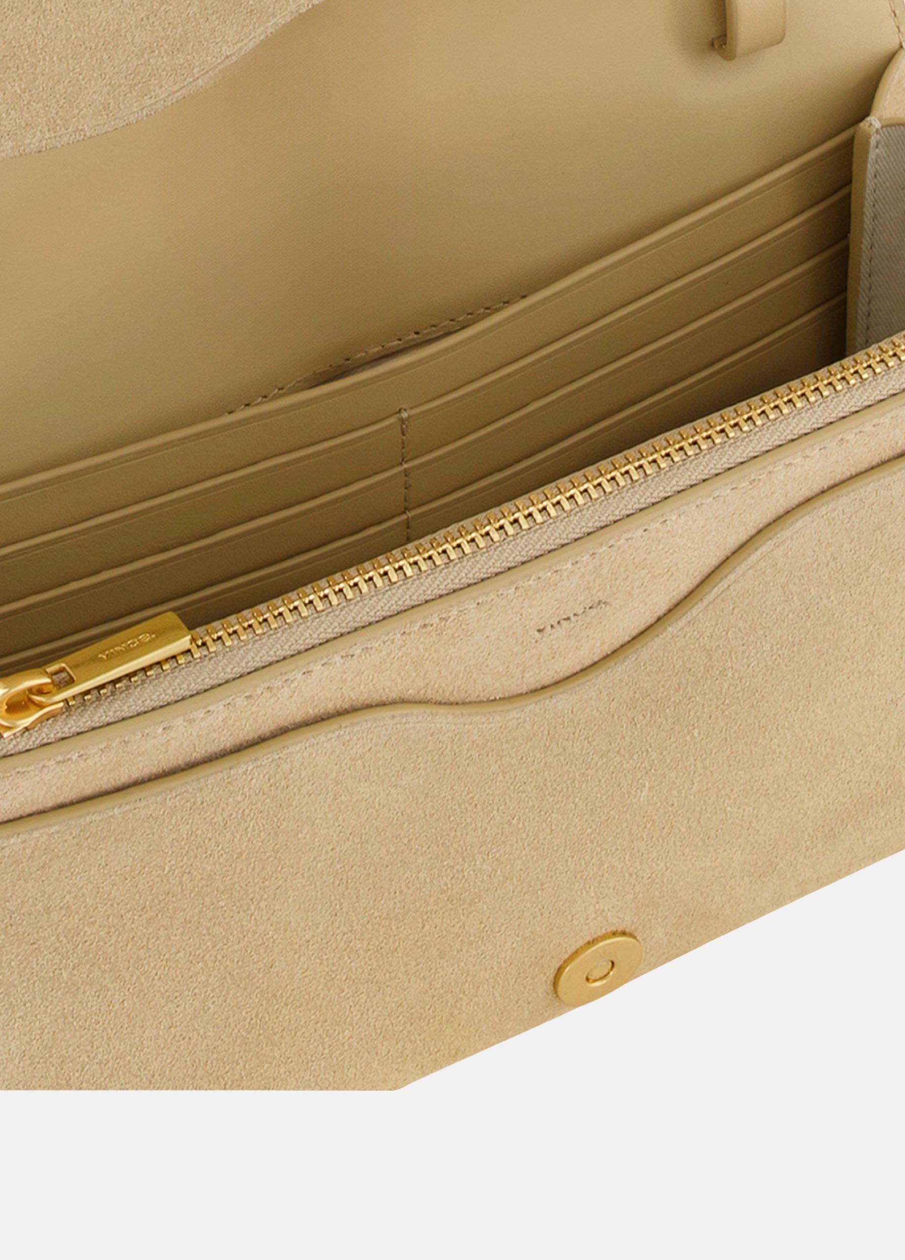 Suede Crossbody Wallet image number 1