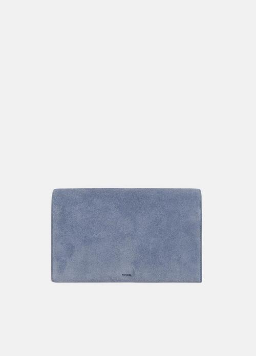 Suede Crossbody Wallet