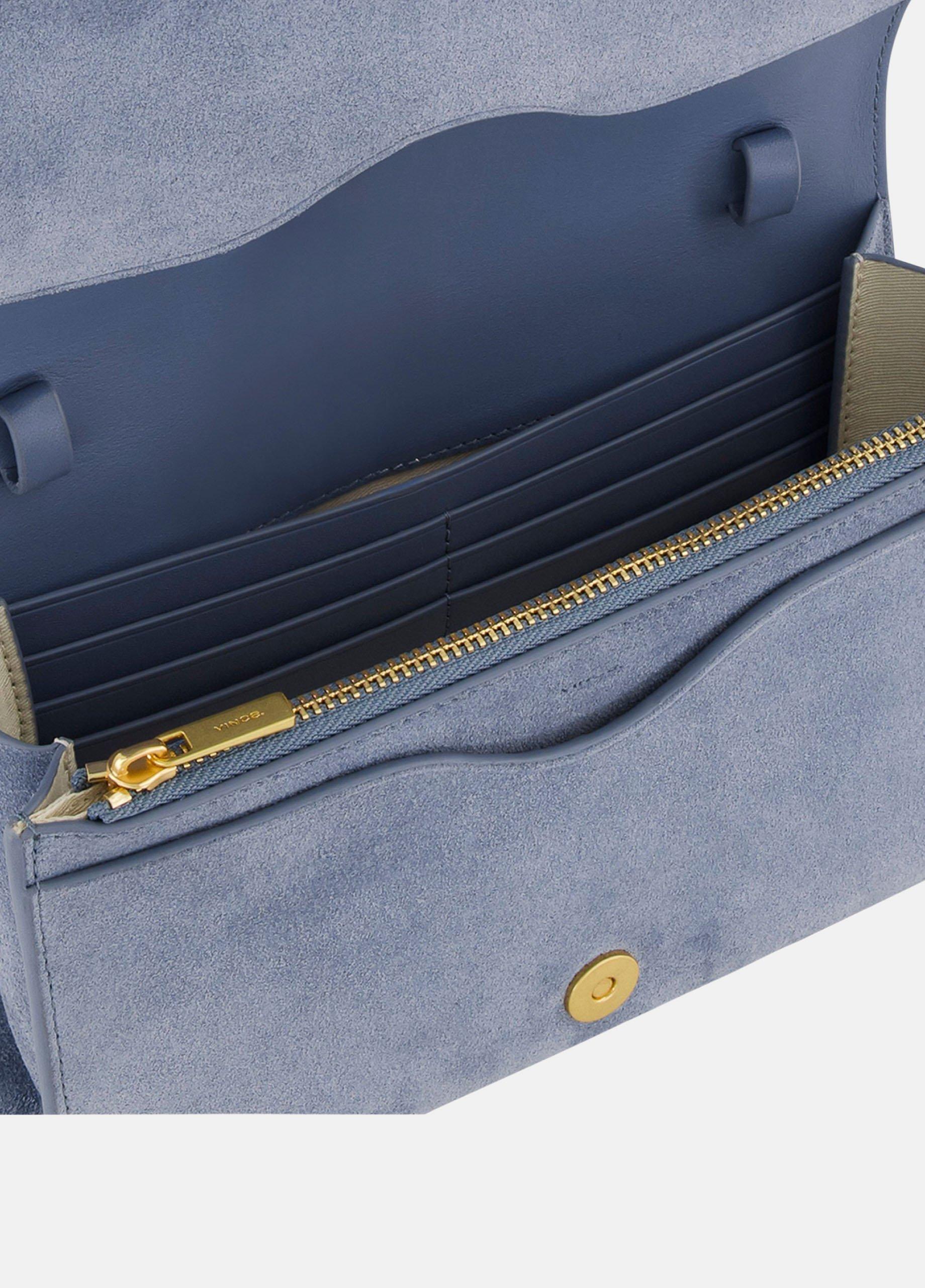 Suede Crossbody Wallet image number 1