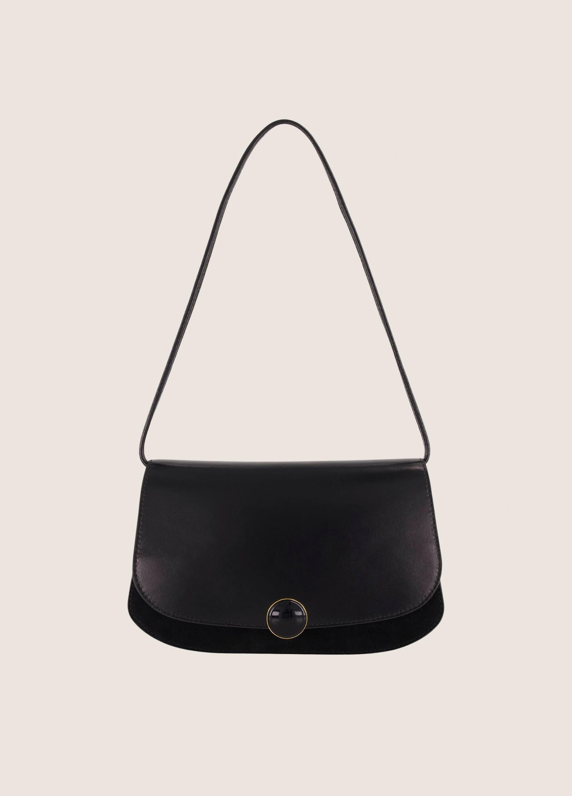 Flora Leather & Suede Triple-Gusset Wallet Clutch image number 0