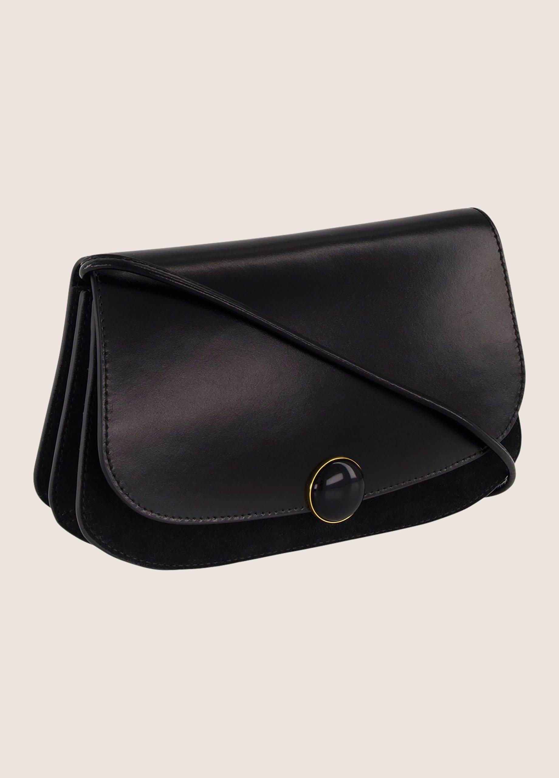 Flora Leather & Suede Triple-Gusset Wallet Clutch image number 2