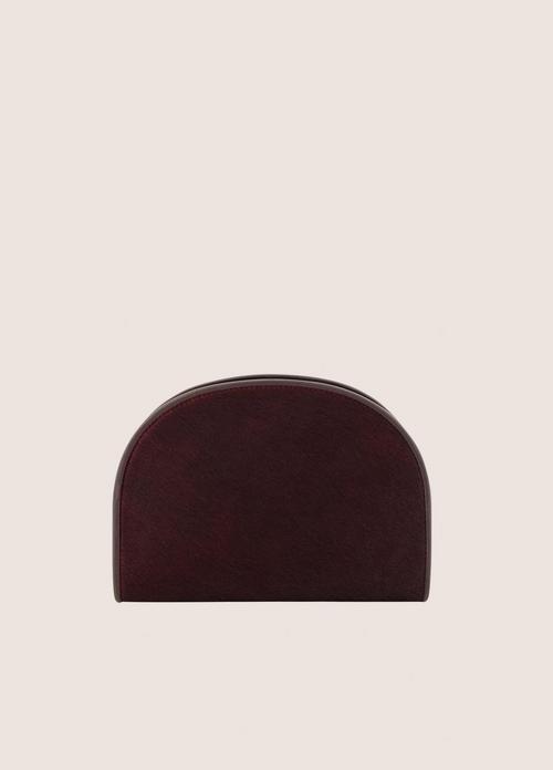 Demma Calf Hair Crossbody Wallet