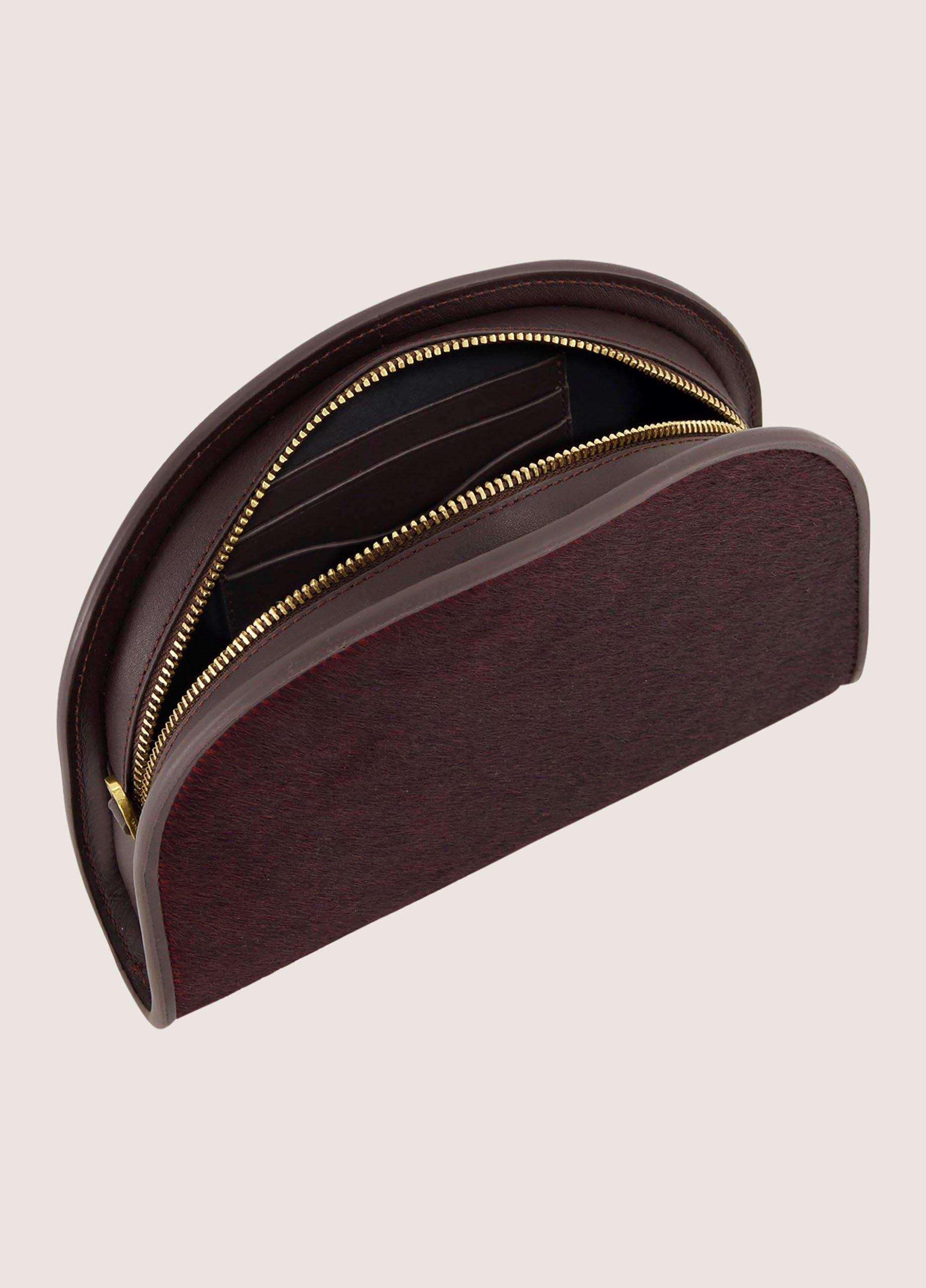 Demma Calf Hair Crossbody Wallet image number 2