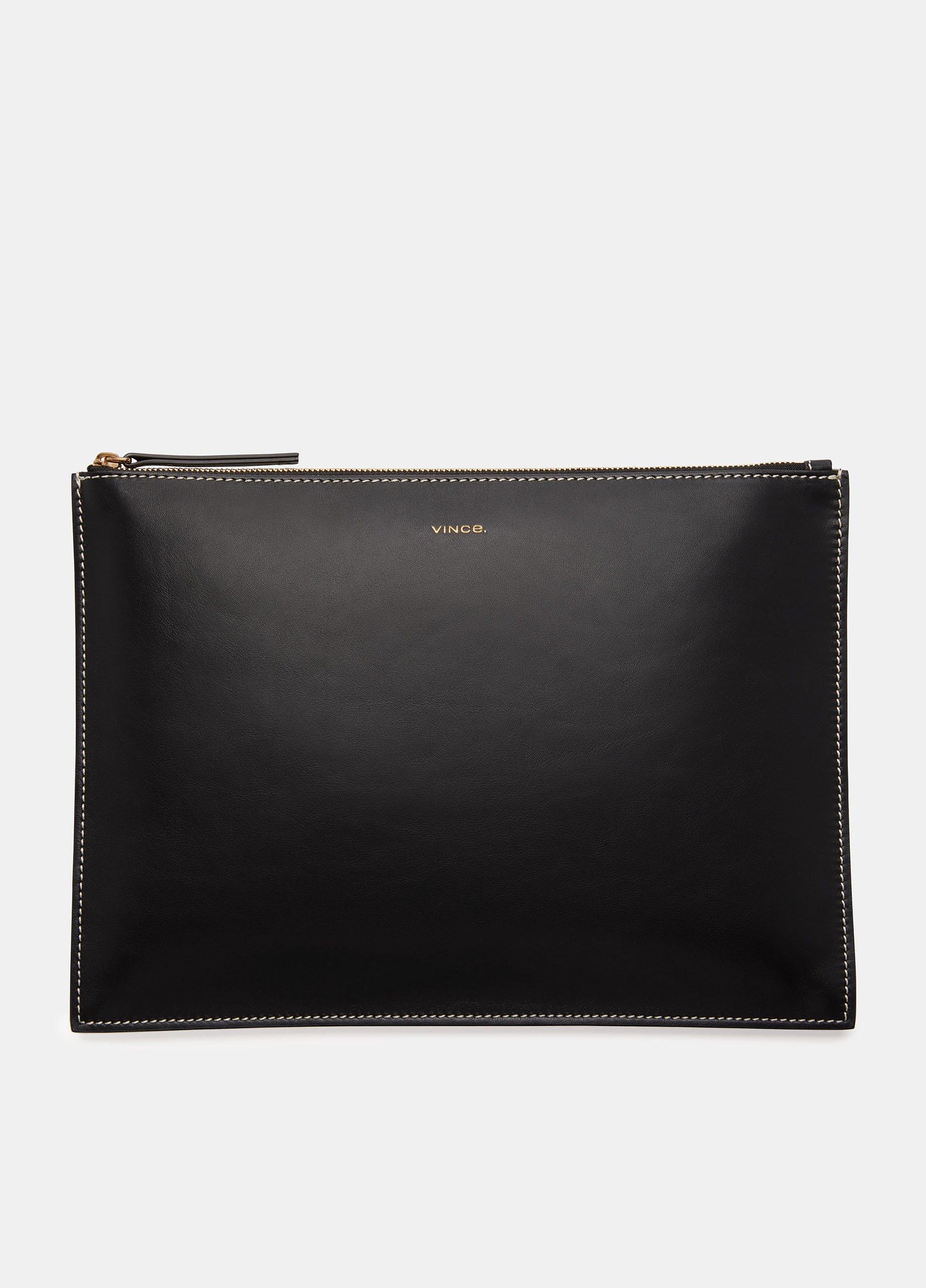 Women's Exclusive / Palm Large Pouch, Black Vince