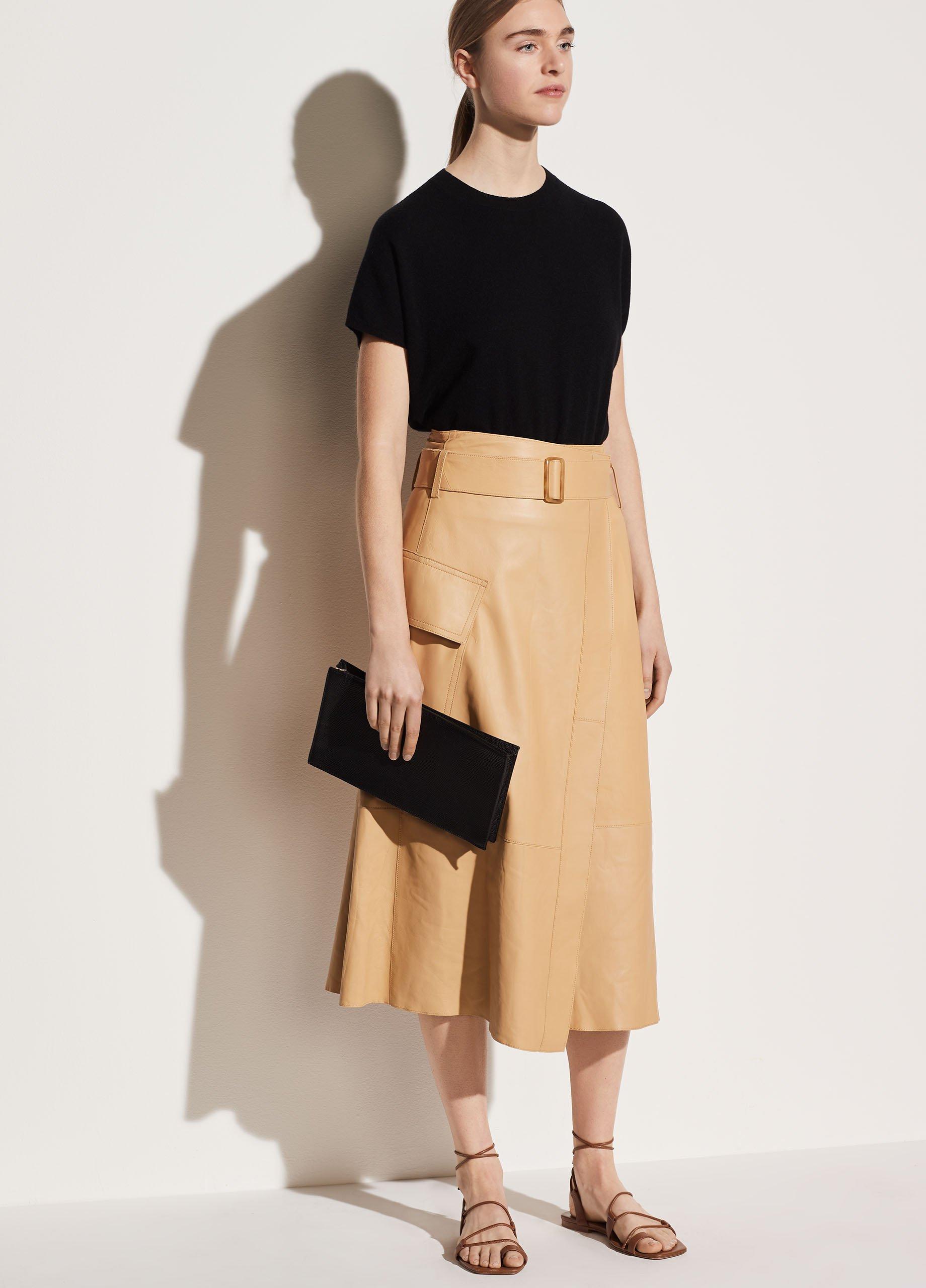 Exclusive / Textured Carmel Clutch image number 1