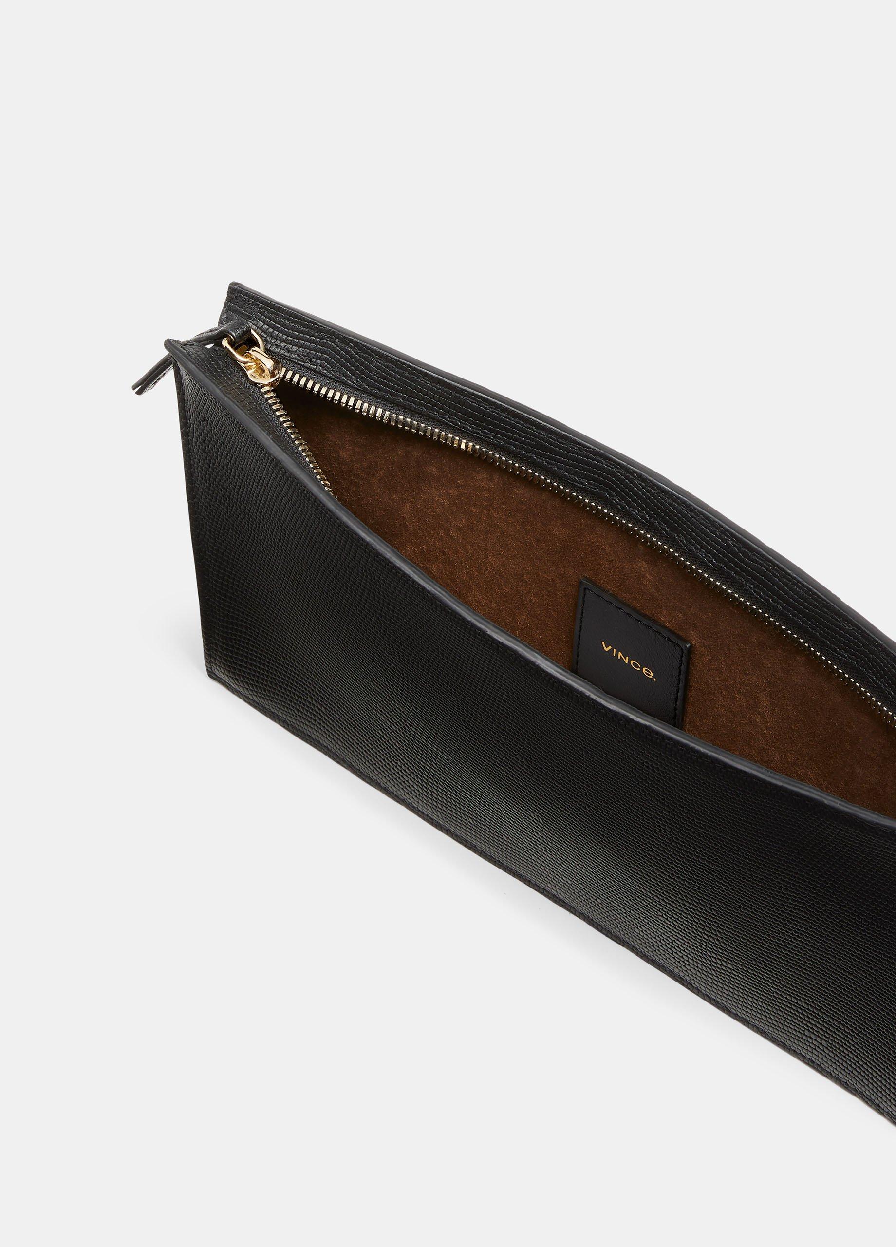 Exclusive / Textured Carmel Clutch image number 3