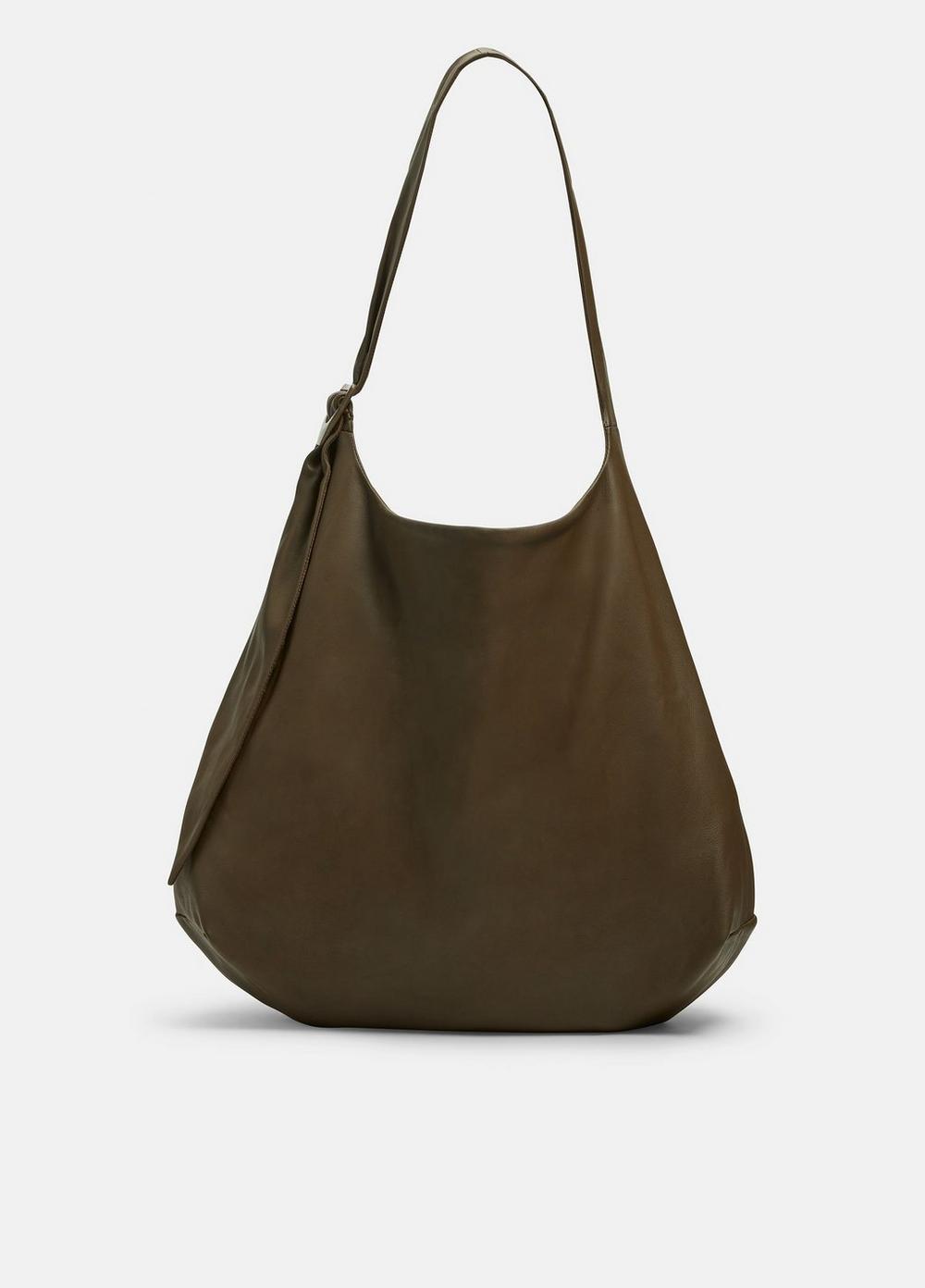 Leather Handbag, Olivewood Vince