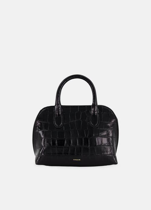 Delphine Croc-Embossed Leather Mini Bag