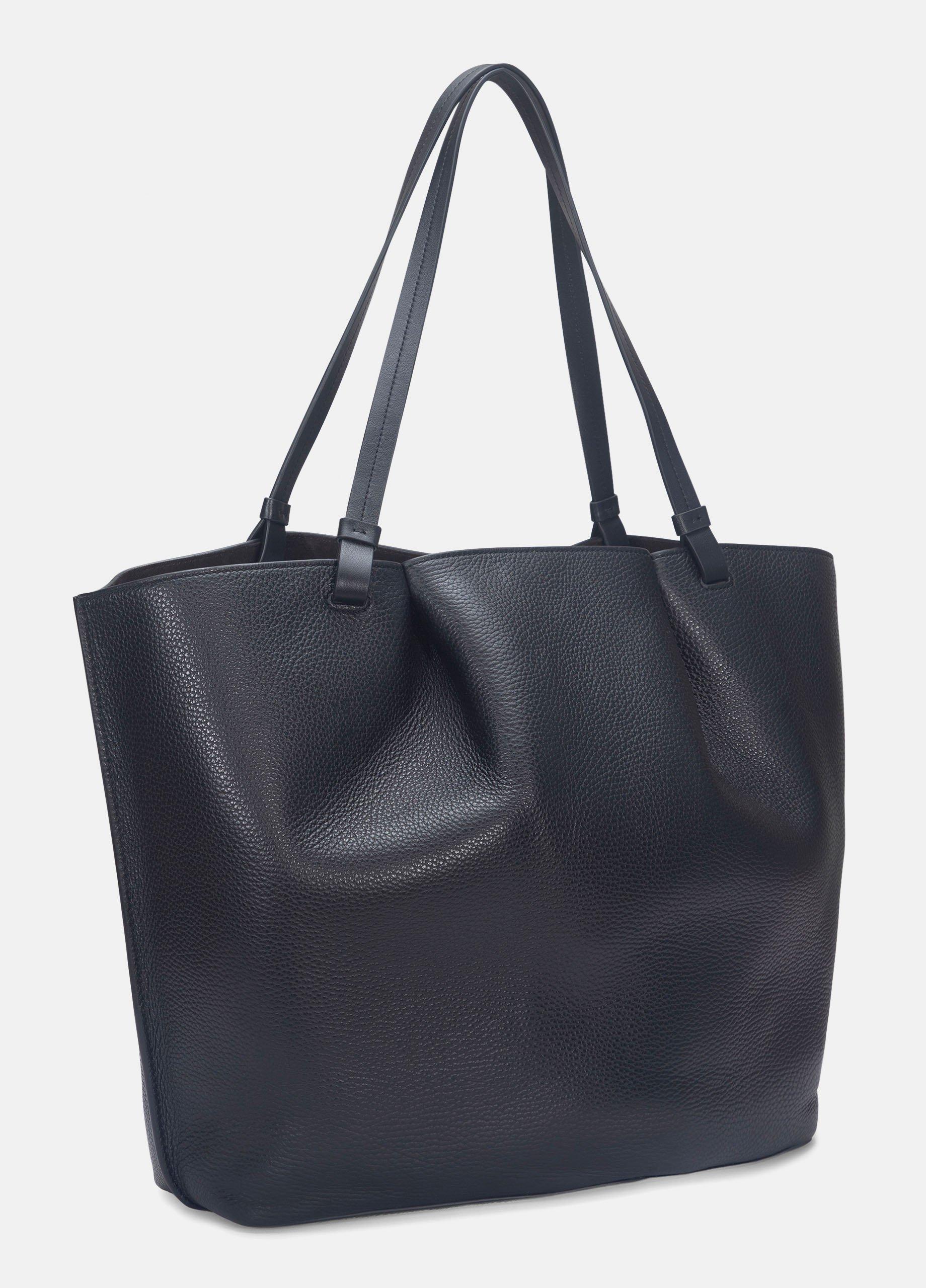 Ava Leather Tote in Handbags | Vince