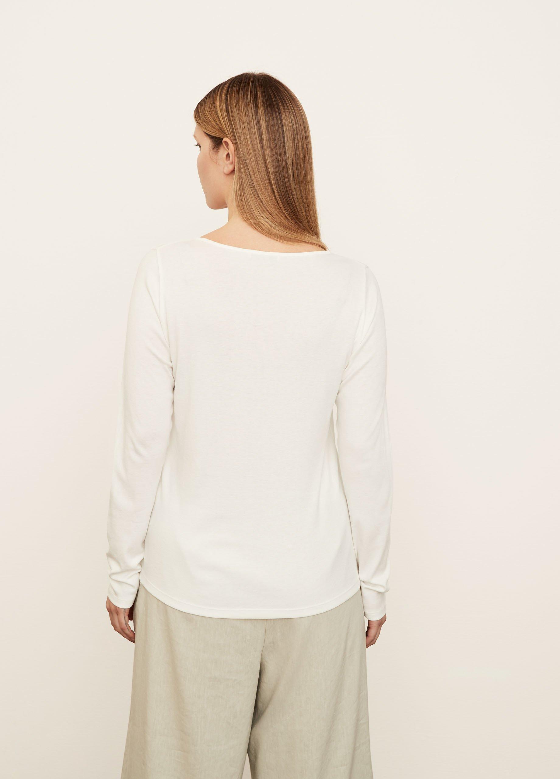 Sweetheart-Neck Long Sleeve T-Shirt image number 3