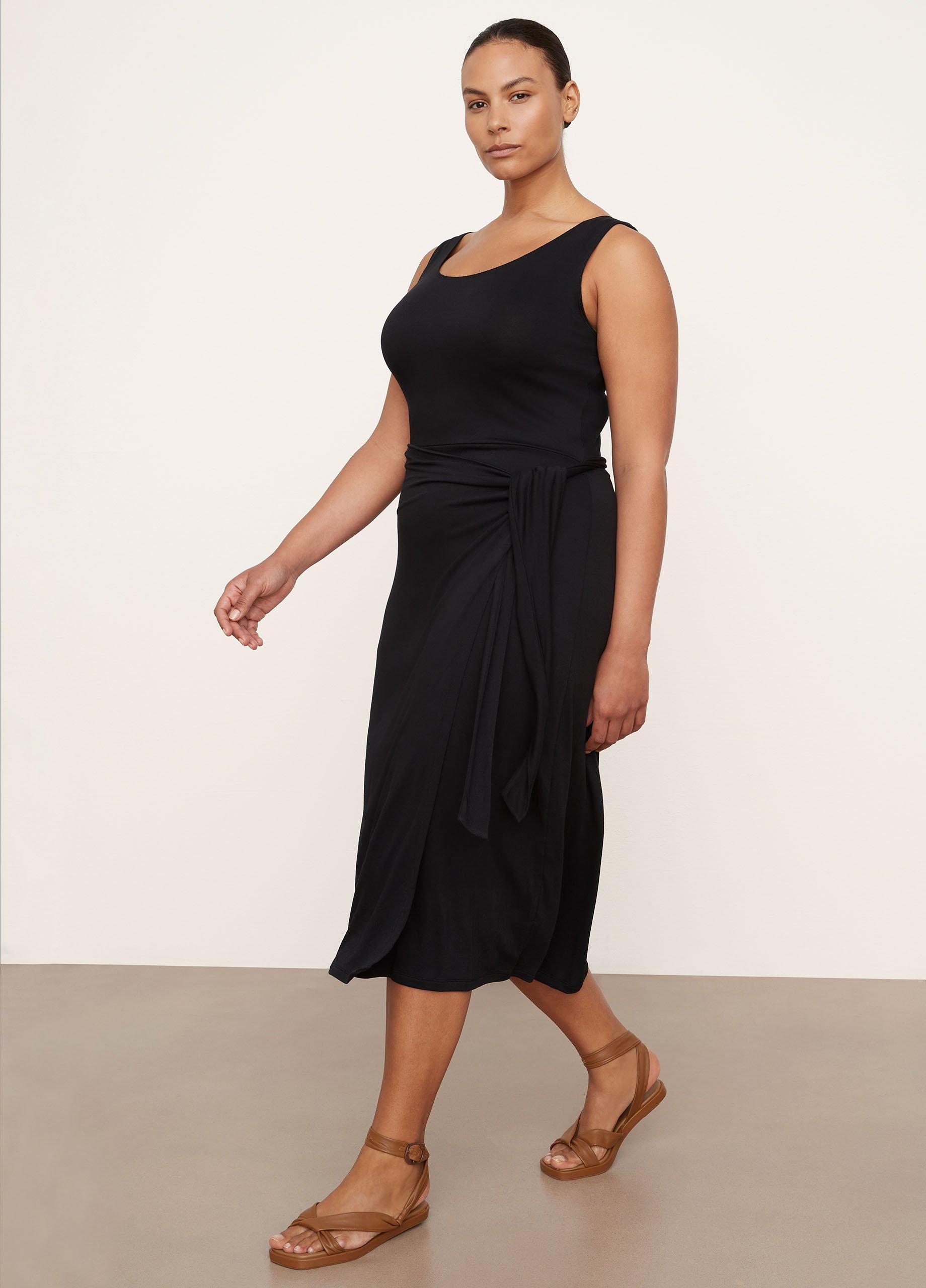 Camisole under shop wrap dress