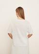 Linen Short Sleeve Relaxed Crew Neck Tee image number 3