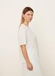 Linen Short Sleeve Relaxed Crew Neck T-Shirt image number 2