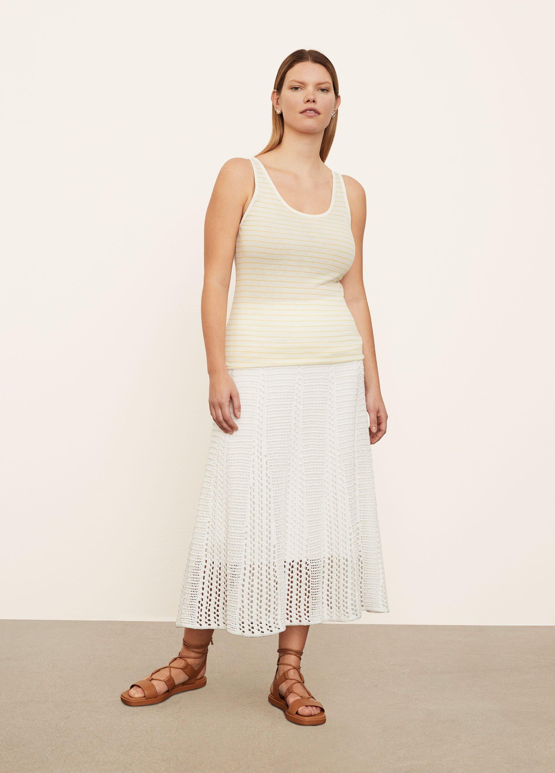 Striped Scoop Neck Camisole image number 0