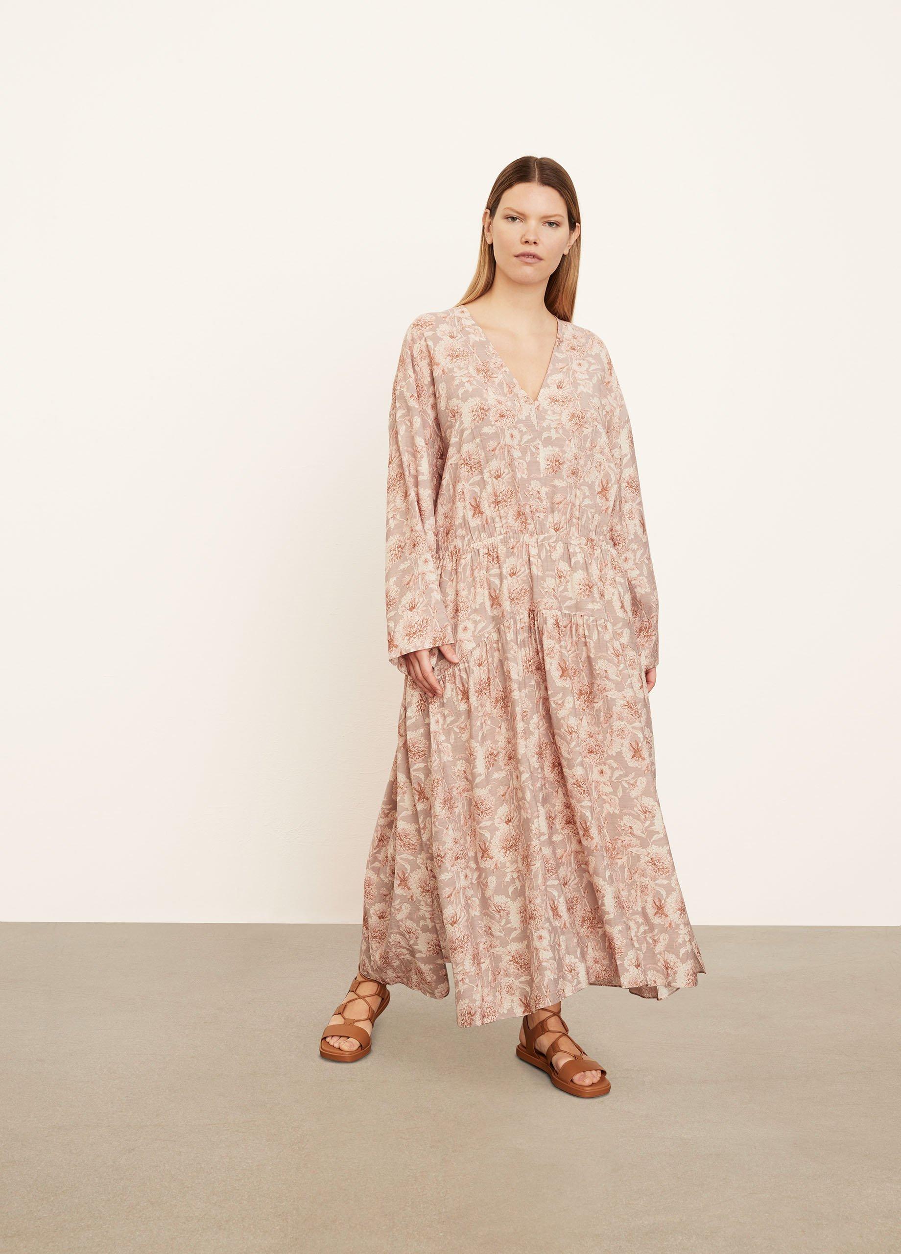 topshop double v maxi dress