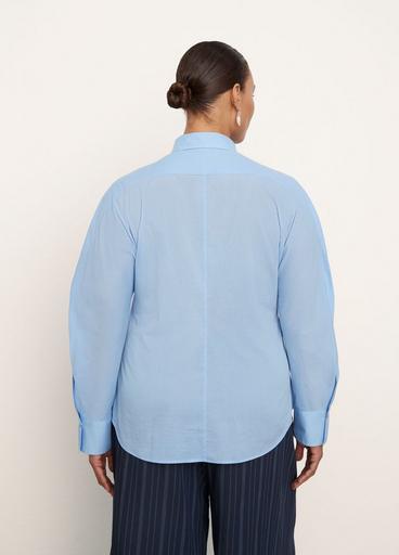 Sculpted Long Sleeve Voile Shirt image number 3