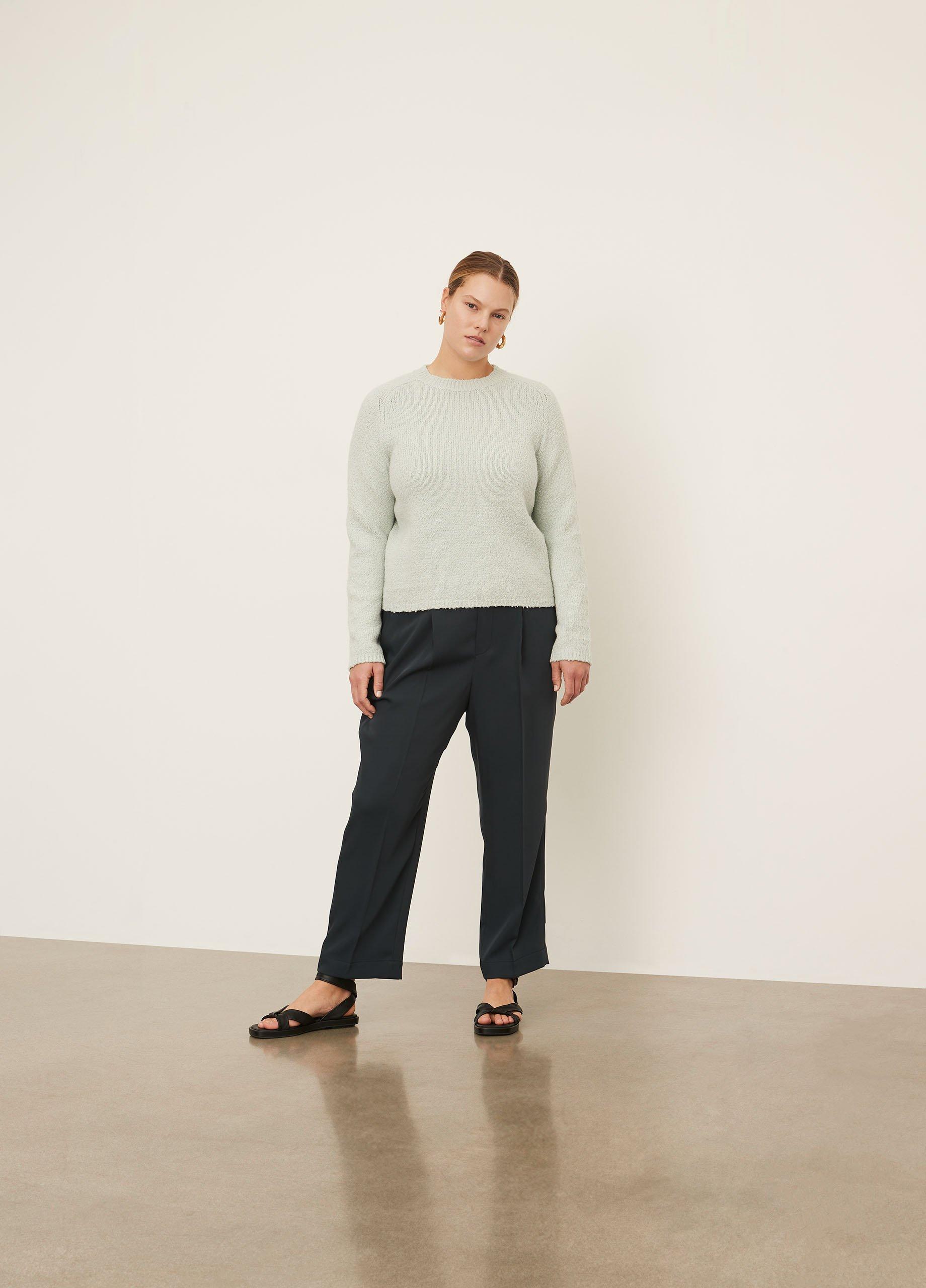 Pebbled Crew Neck Sweater image number 0