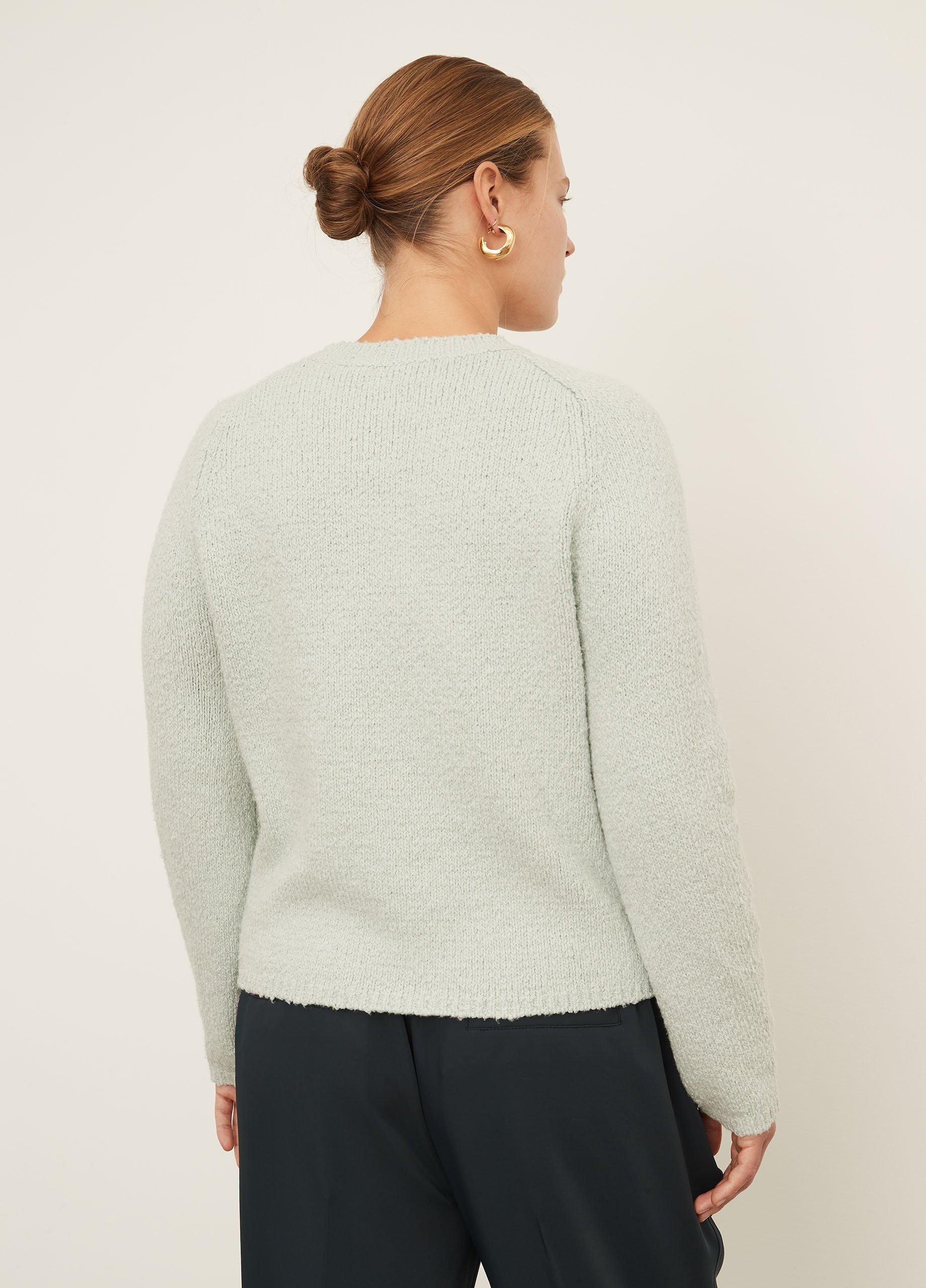 Pebbled Crew Neck Sweater image number 3