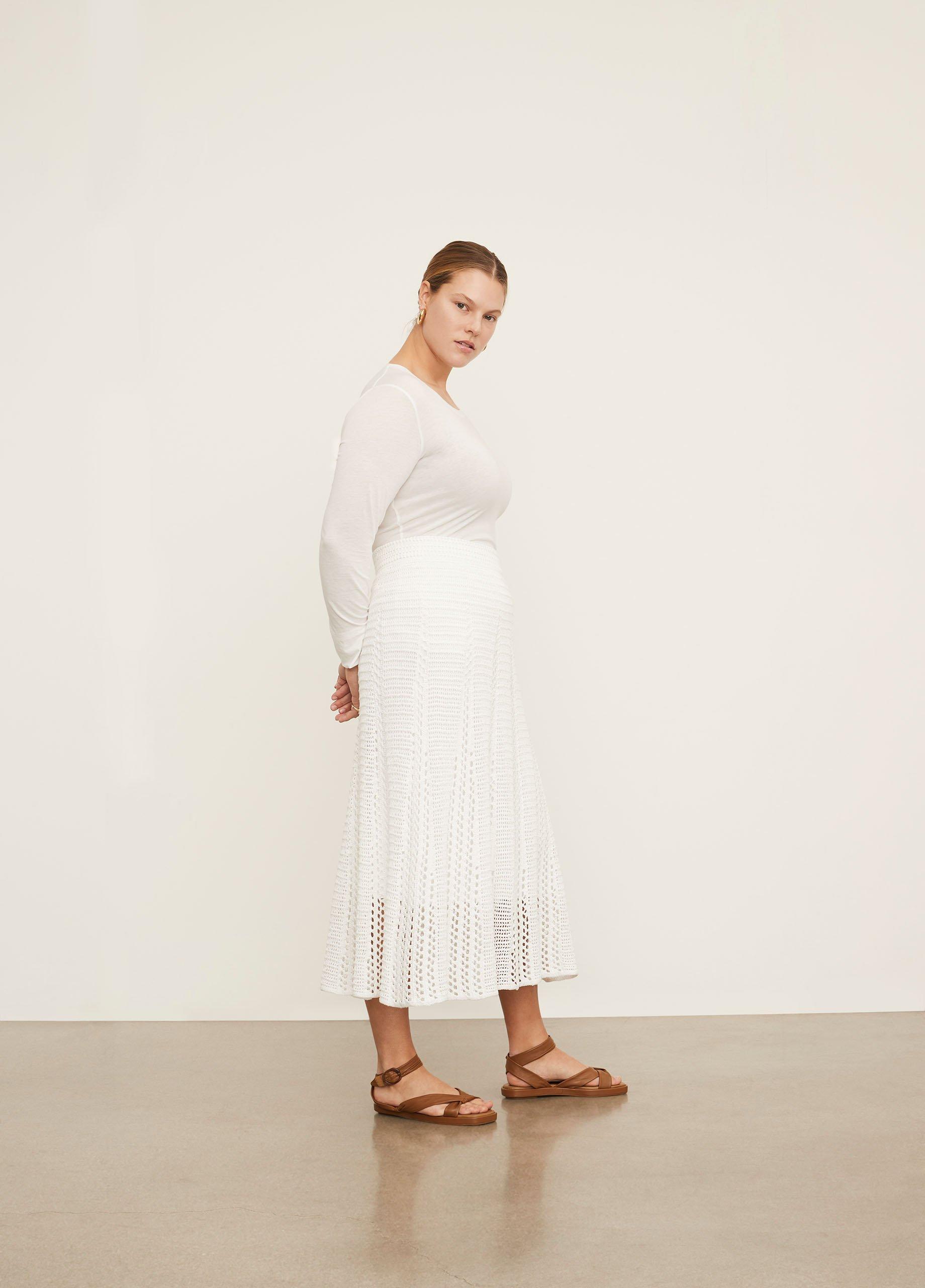 Godet Crochet Skirt image number 2