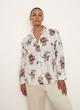 Ikat Floral Relaxed Long-Sleeve Shirt image number 1