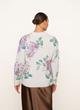 Lilac Floral Print Sweater image number 3
