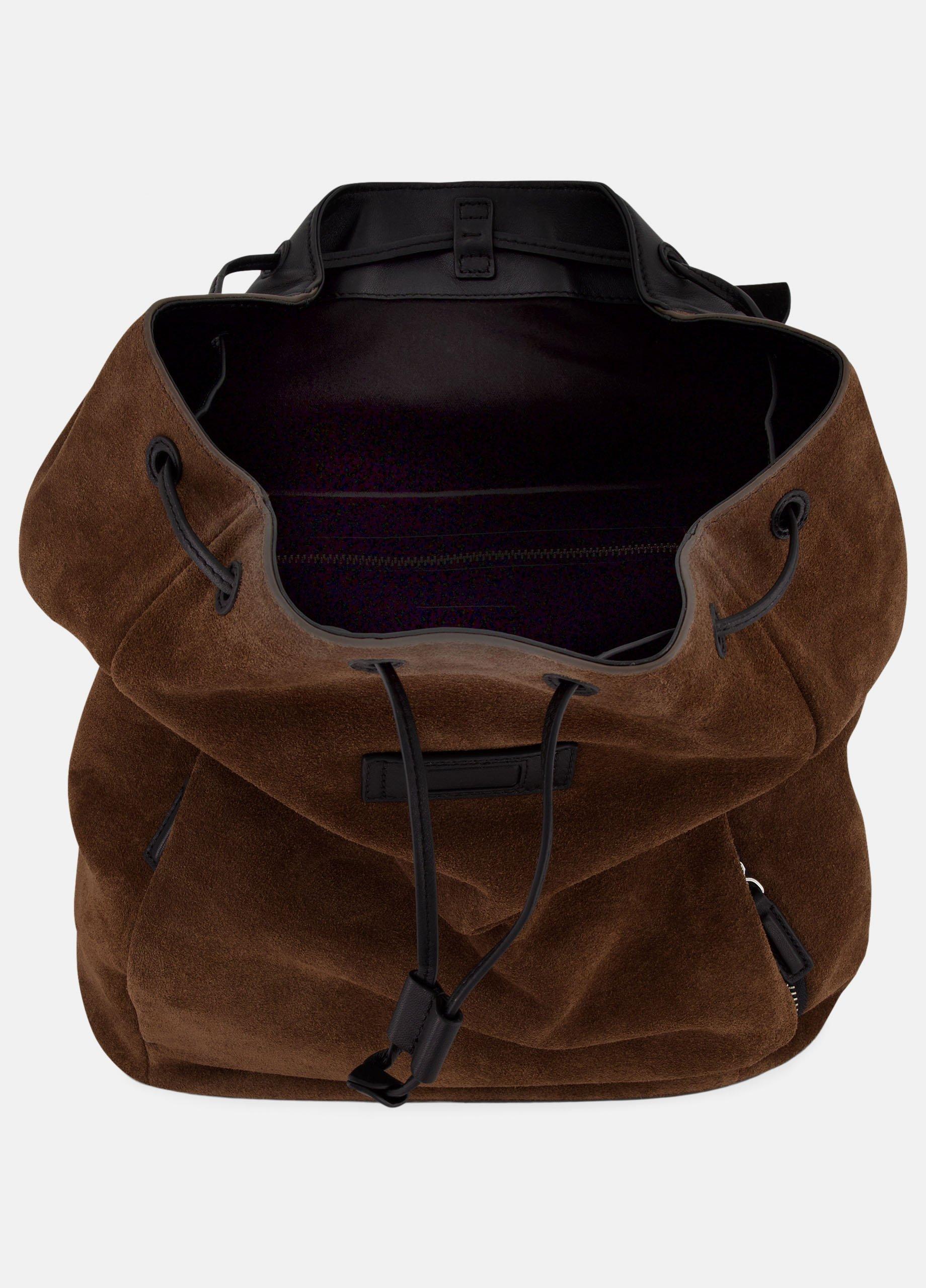 Drayton Suede Flap Backpack image number 2