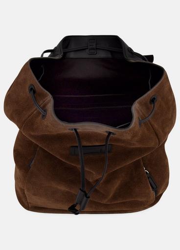 nika suede grommet backpack OREGON BRUSHED ESPRESSO / BRUSHED SUEDE / ONE These same standards were the guiding principles for our new handbag collection Leather Backpack in Suede Brown